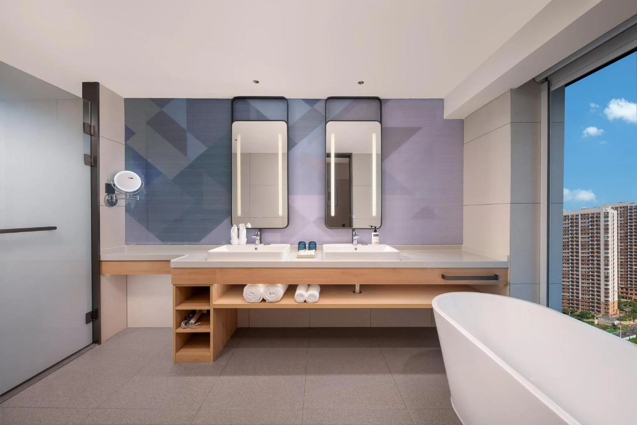 Photo of the whole room in Holiday Inn Express Rizhao Oriental Colorful City