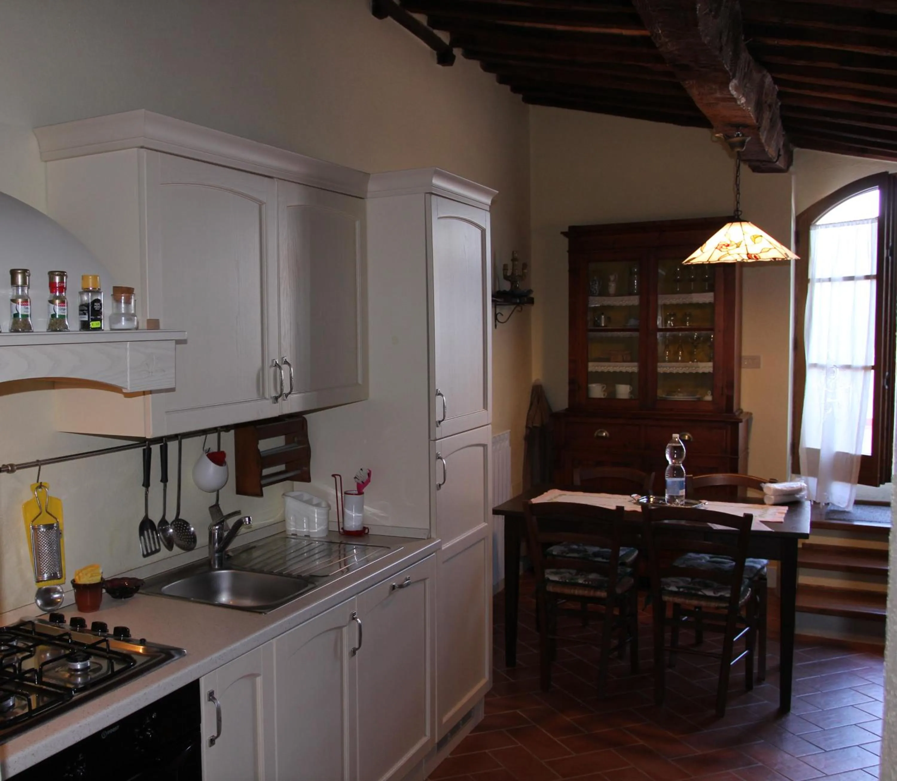 Kitchen or kitchenette in La Terrazza sulla Val d'Orcia