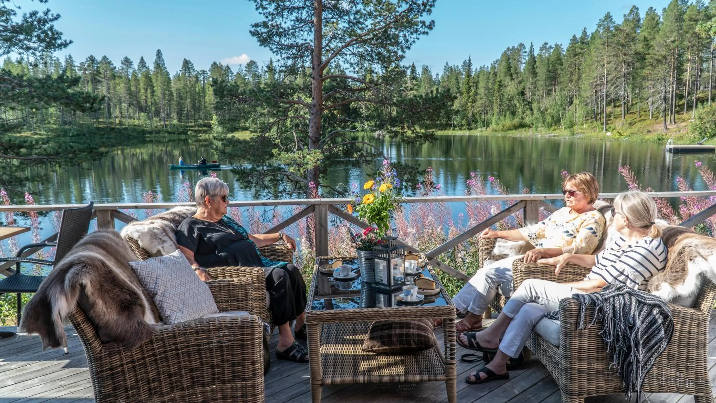 Balcony/Terrace in Pinetree Lodge