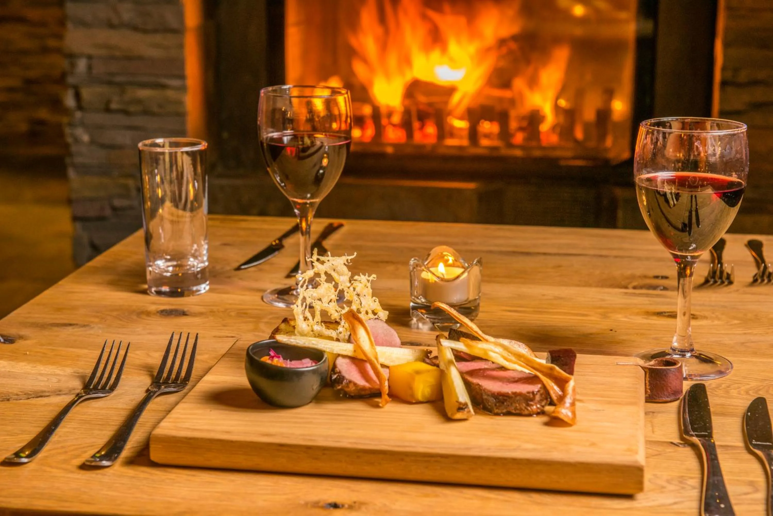 Food and drinks in Pinetree Lodge