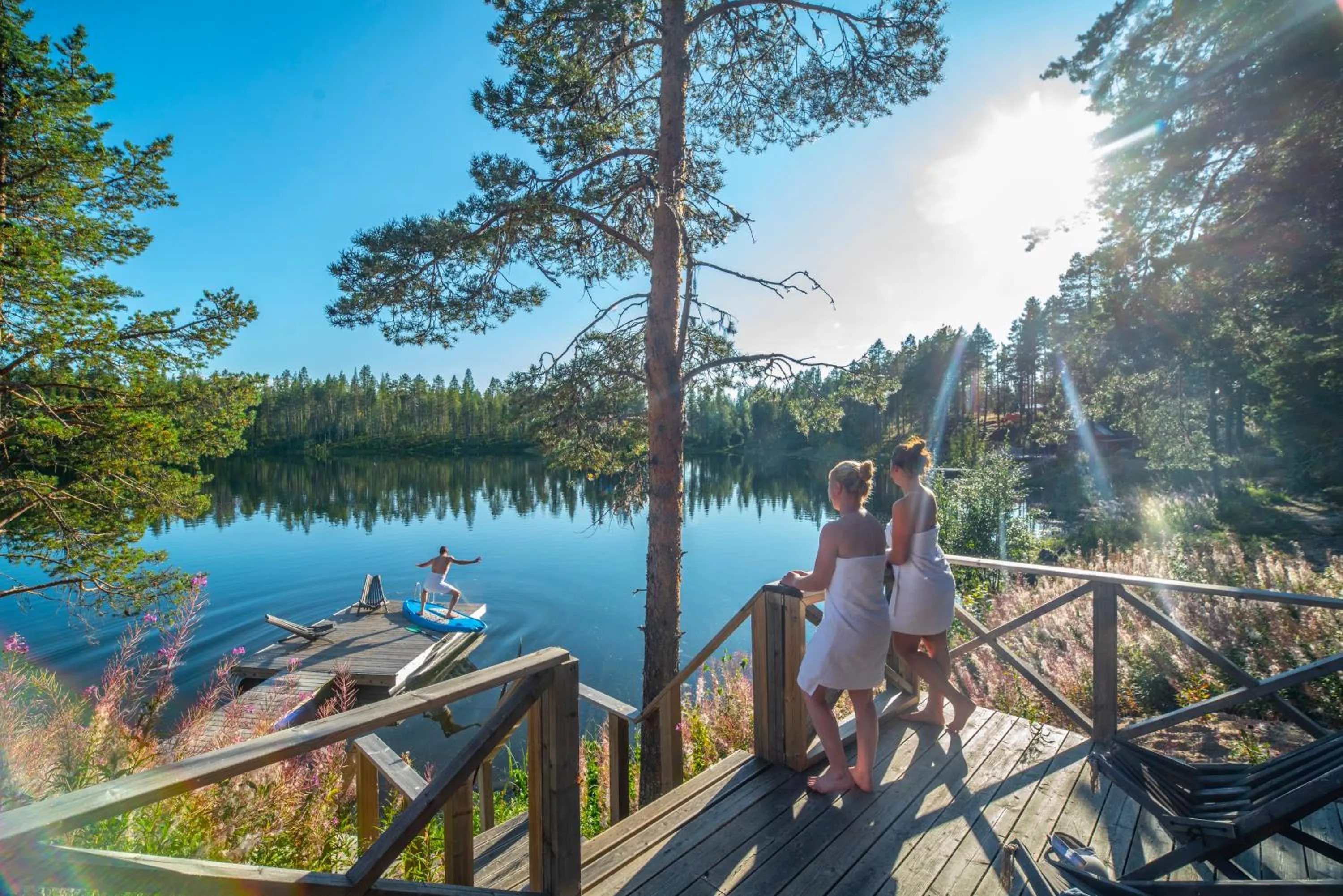 Natural landscape in Pinetree Lodge
