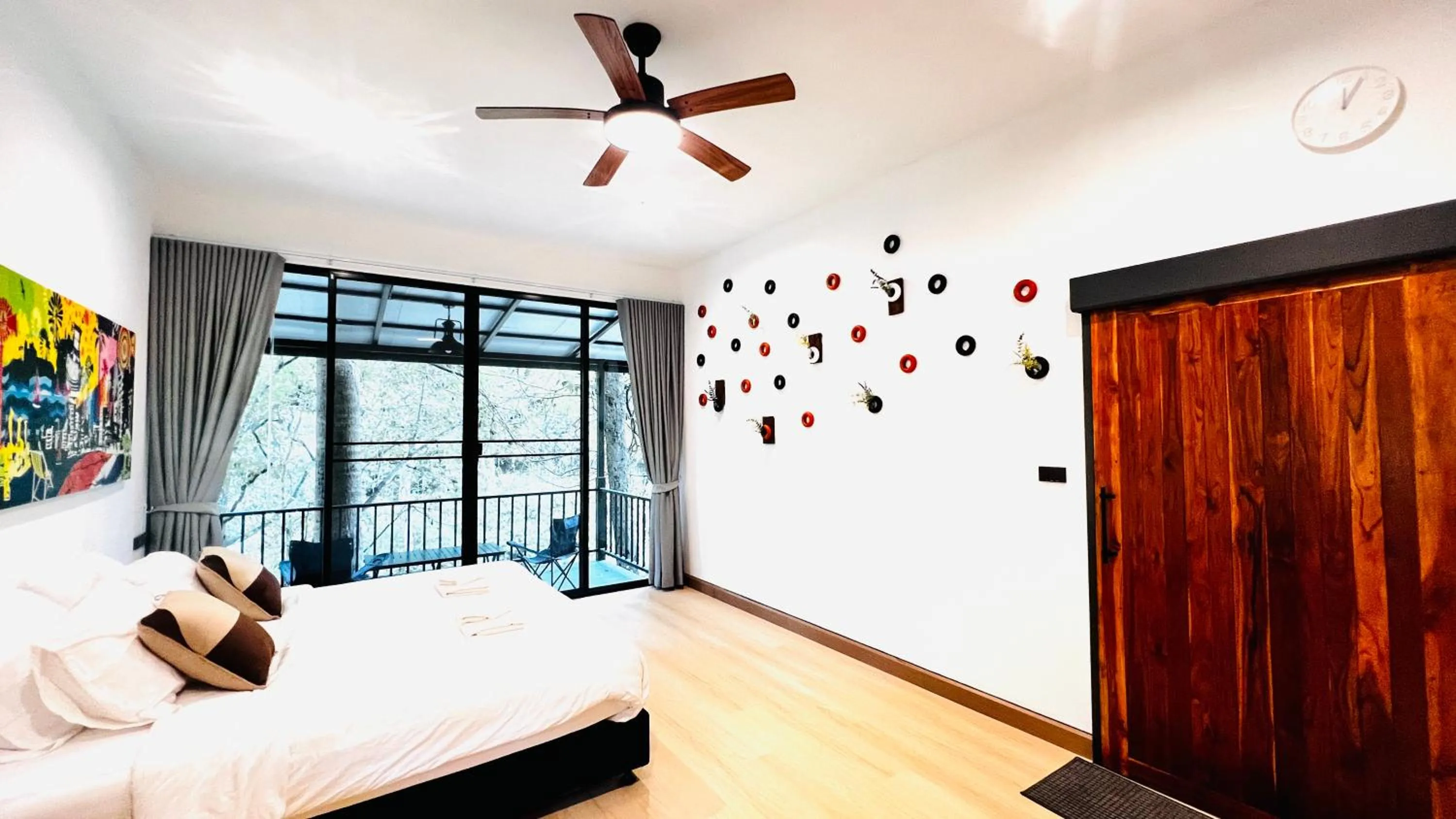Bed in Plern Malee Resort