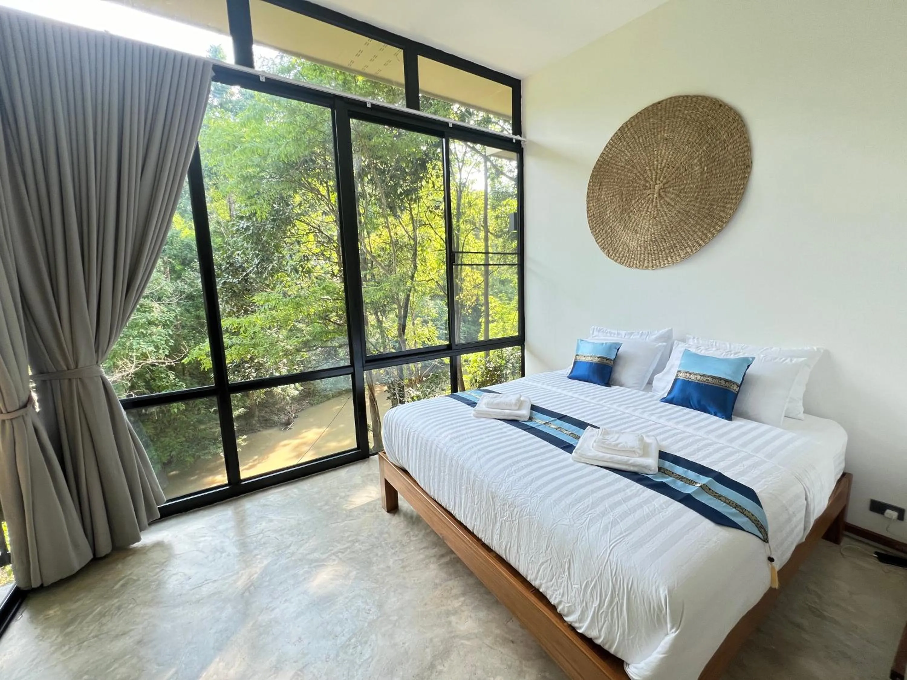 Bed in Plern Malee Resort