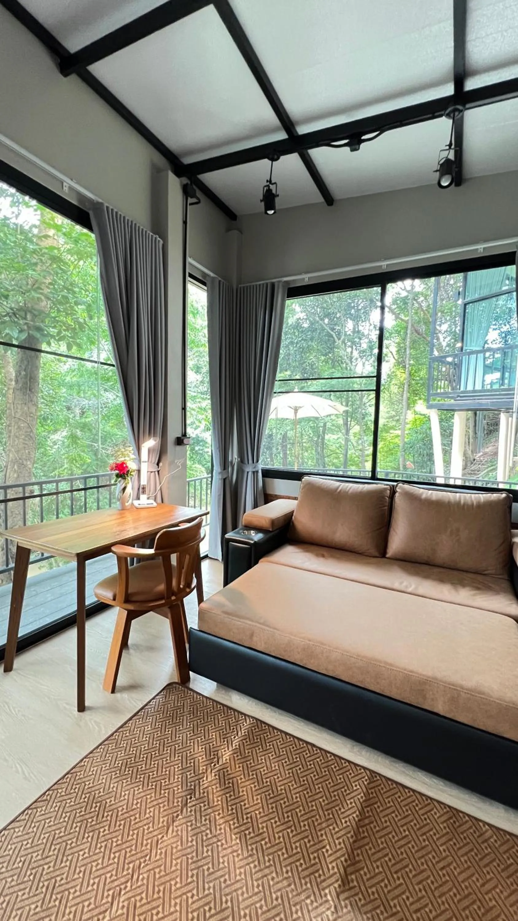 Bed in Plern Malee Resort