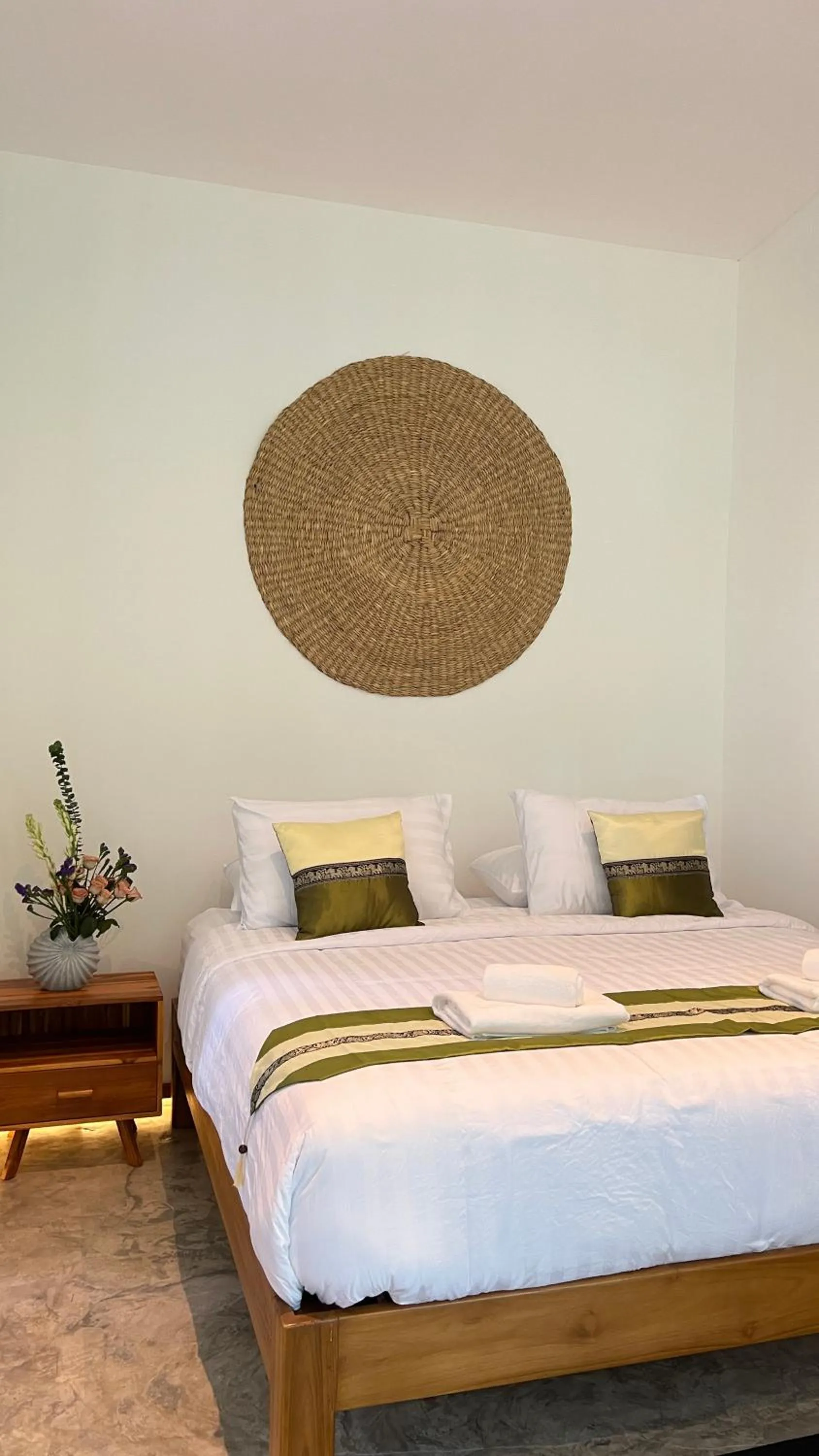 Bed in Plern Malee Resort