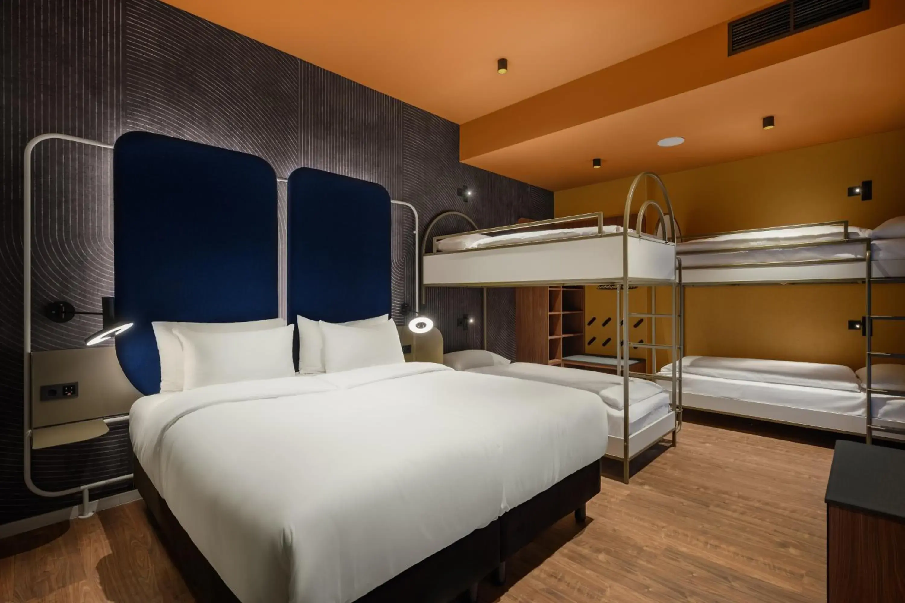 Apartment with One Double Bed and Two Bunk Beds in You Hotel Budapest - Handwritten Collection Apartment with One Double Bed and Two Bunk Beds in You Hotel Budapest - Handwritten Collection