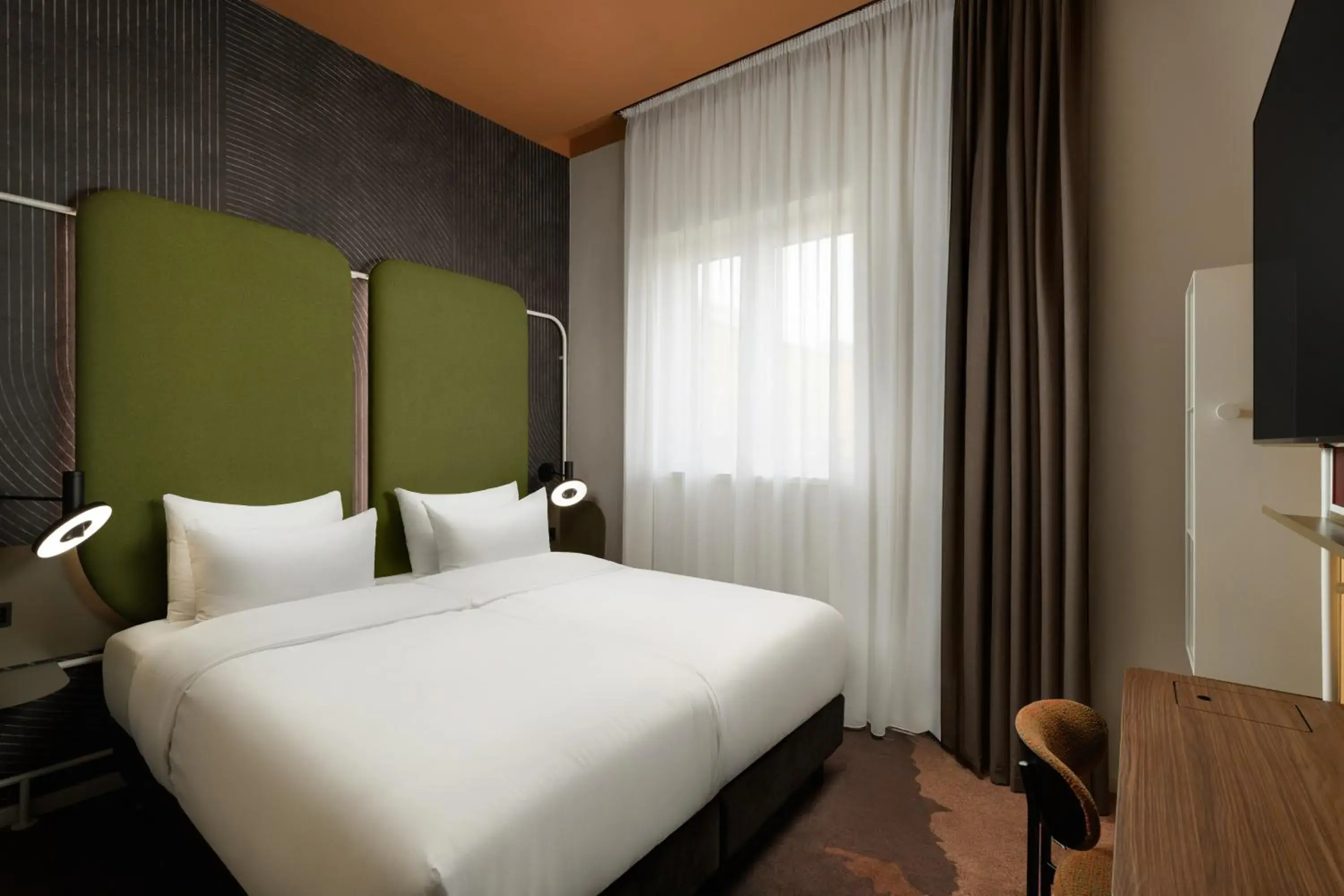 Deluxe Room with One Double Bed and One Bunk Bed in You Hotel Budapest - Handwritten Collection Deluxe Room with One Double Bed and One Bunk Bed in You Hotel Budapest - Handwritten Collection