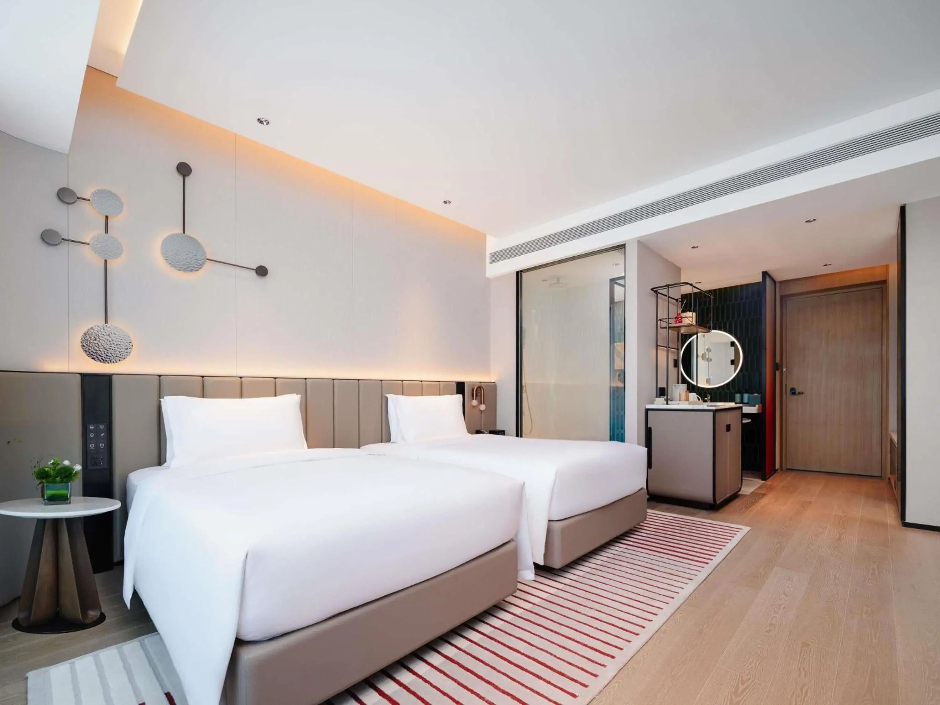 Superior Room with two single beds in Novotel Xiamen Downtown Superior Room with two single beds in Novotel Xiamen Downtown