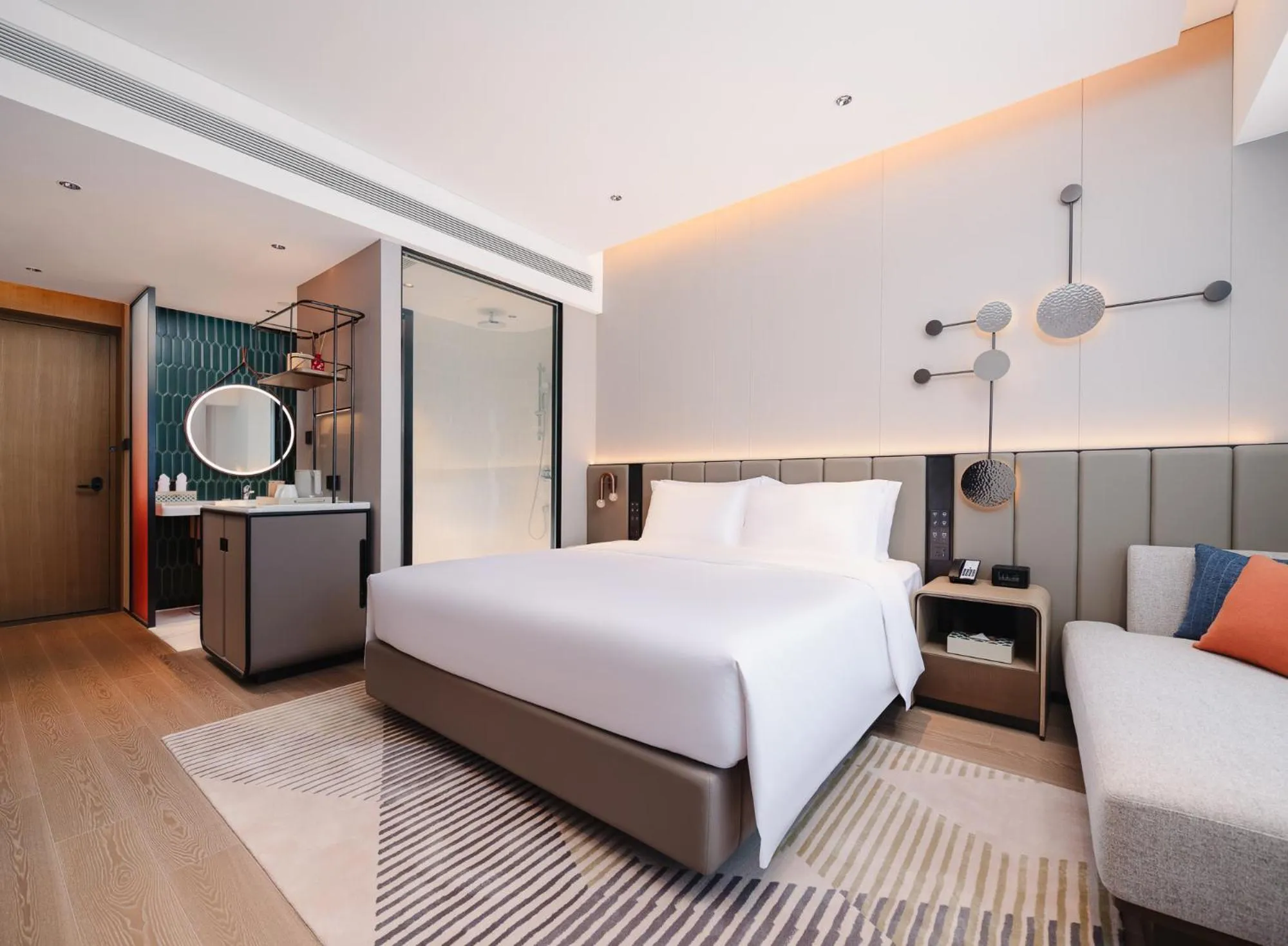 Bed in Novotel Xiamen Downtown