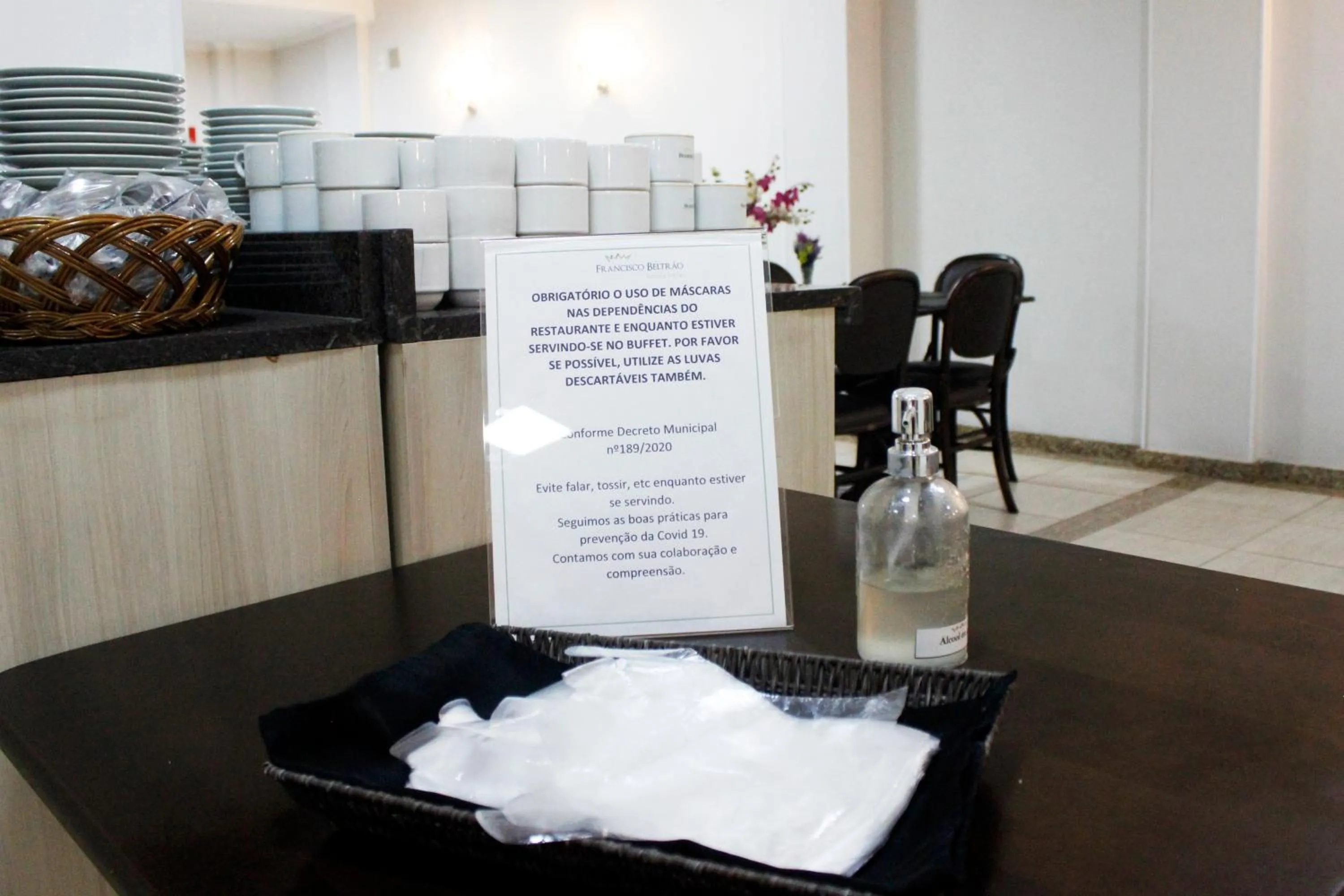 Restaurant/places to eat in Francisco Beltrão Palace Hotel