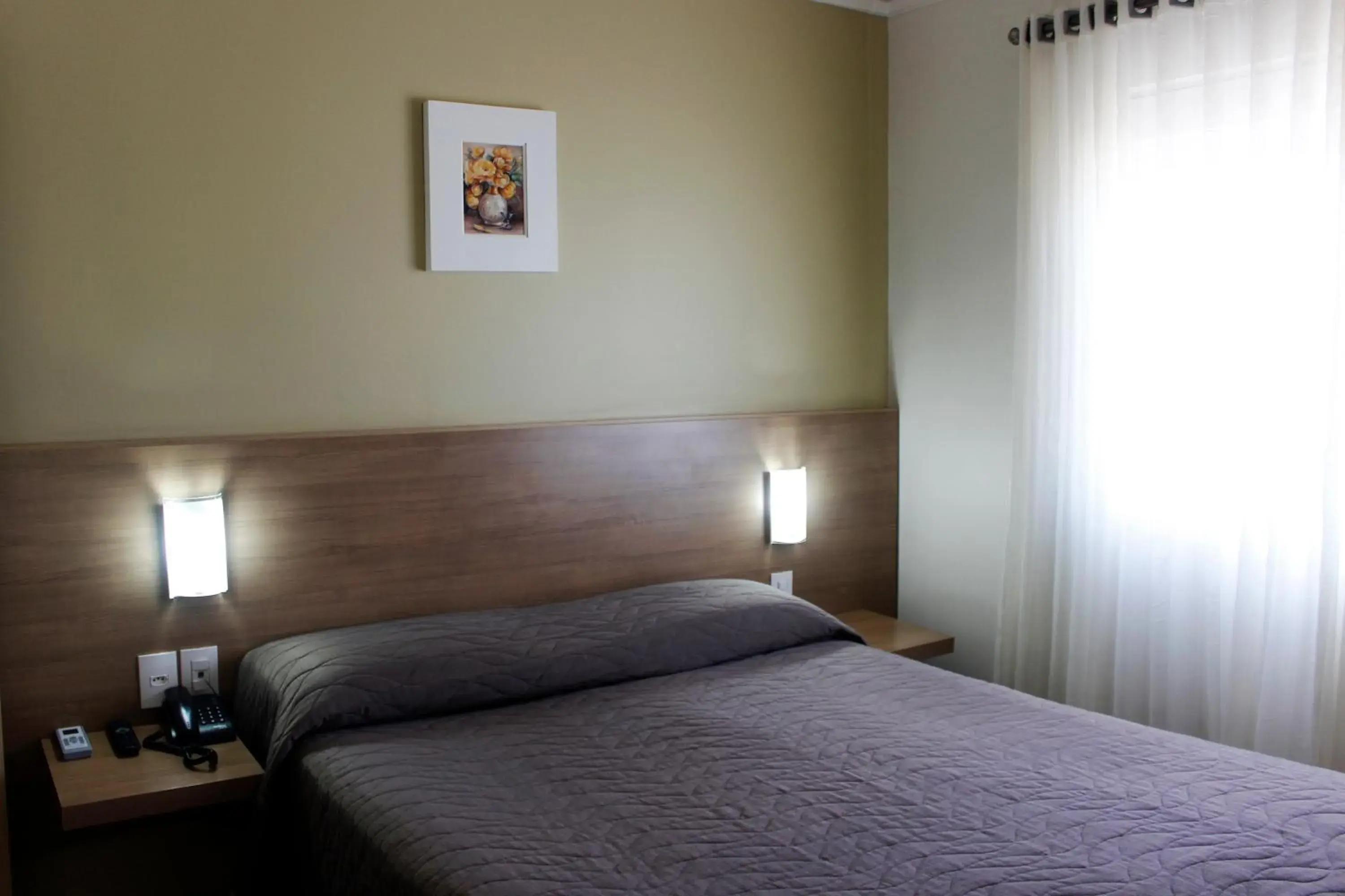 Bed in Francisco Beltrão Palace Hotel Bed in Francisco Beltrão Palace Hotel