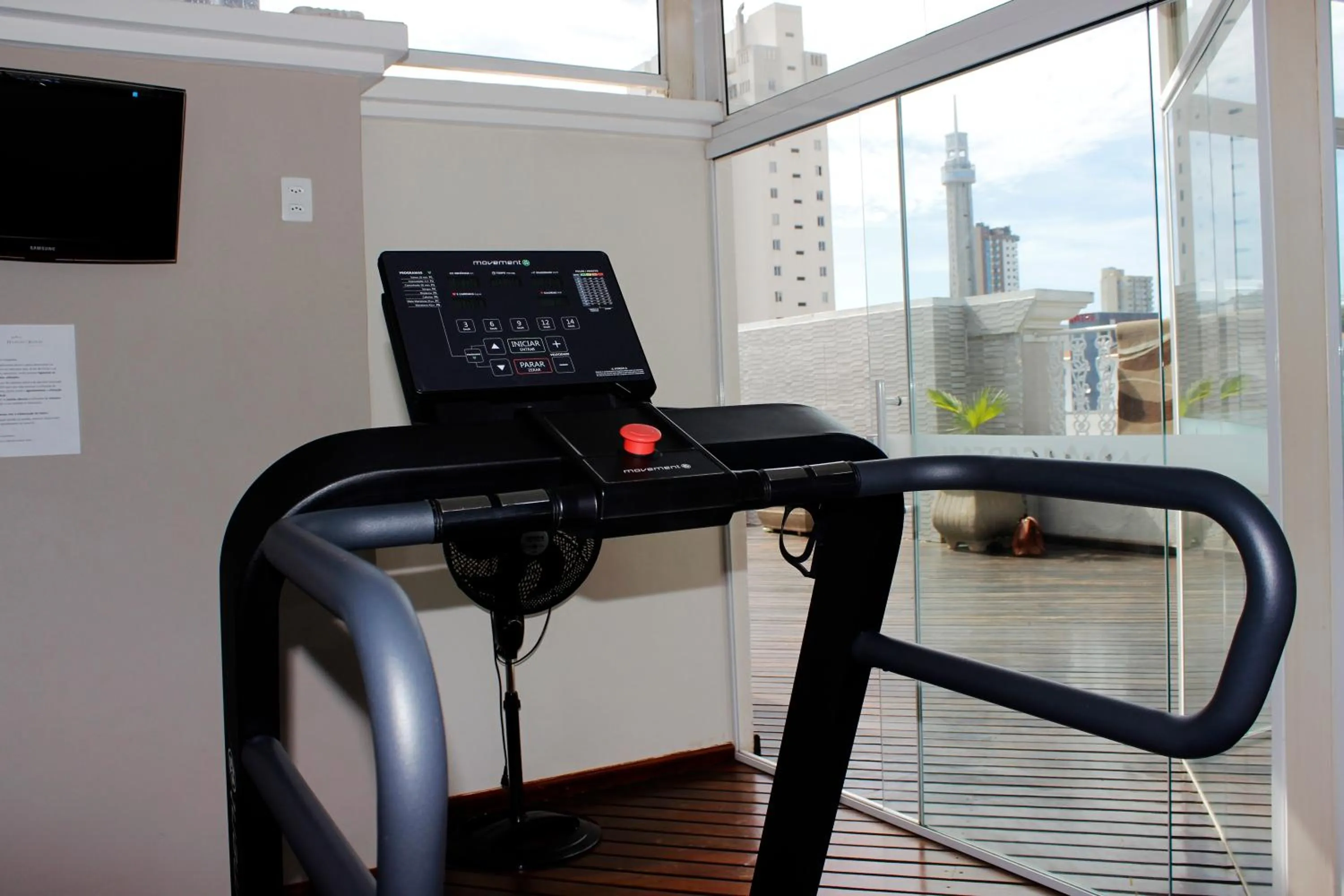 Fitness centre/facilities in Francisco Beltrão Palace Hotel