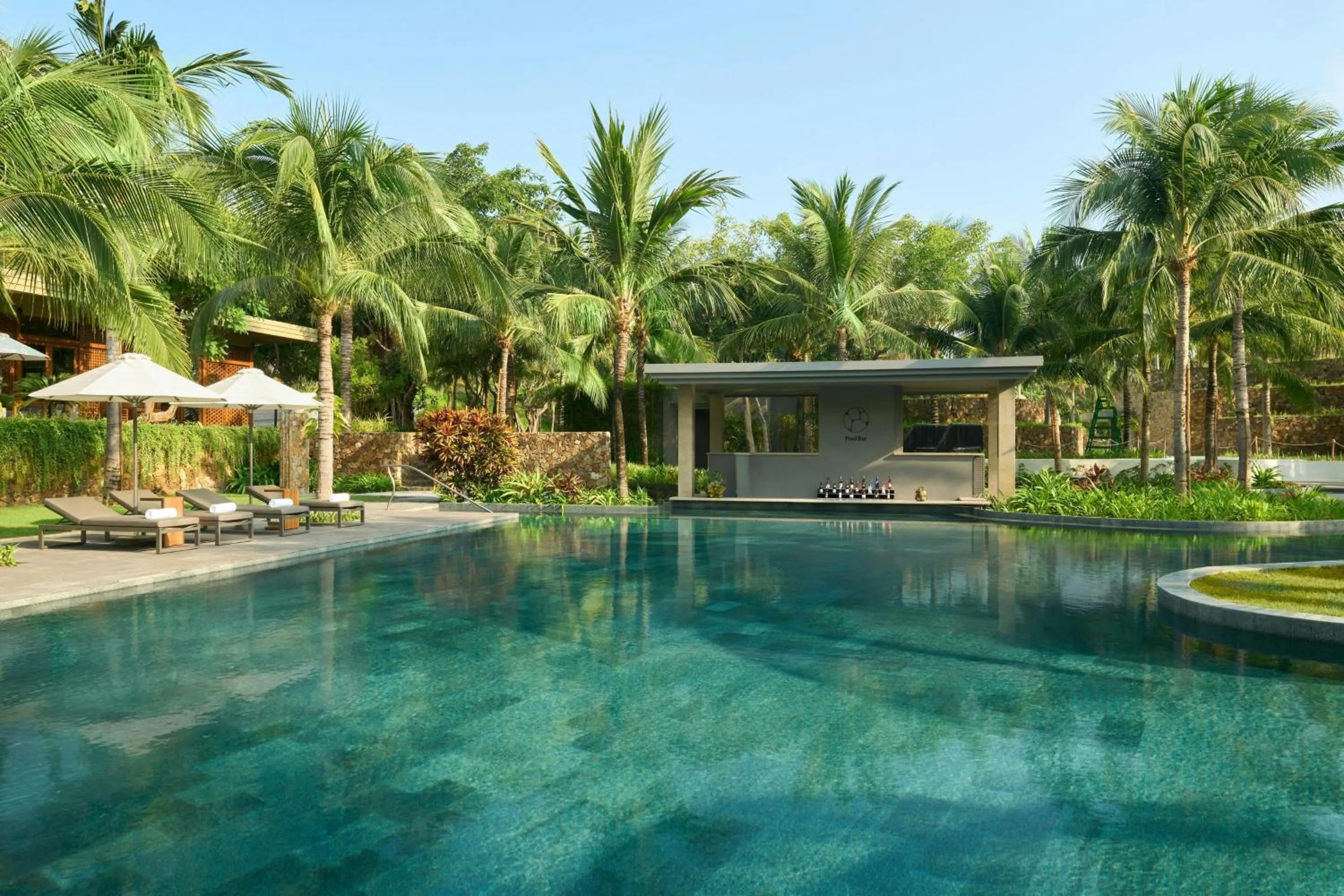 Swimming pool in JW Marriott Cam Ranh Bay Resort & Spa