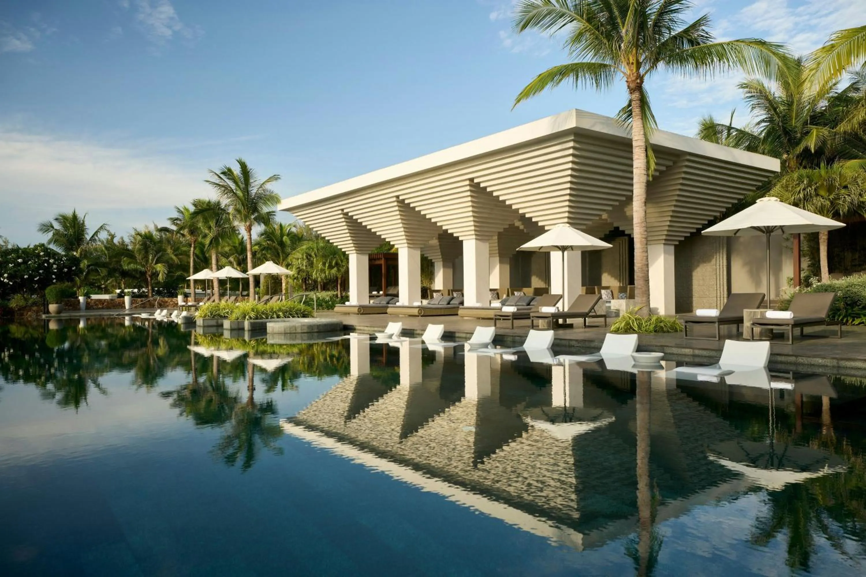 Swimming pool in JW Marriott Cam Ranh Bay Resort & Spa