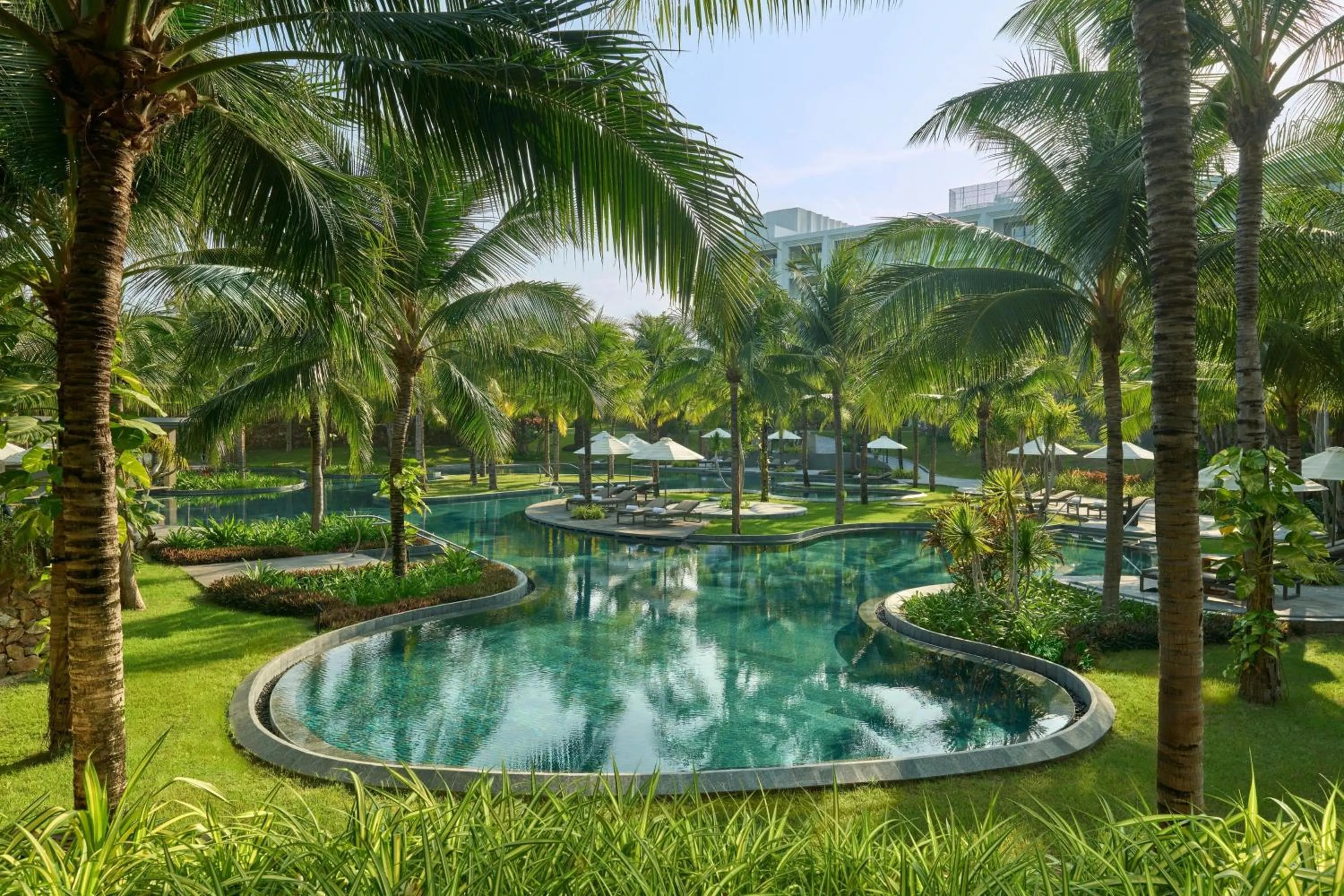 Swimming pool in JW Marriott Cam Ranh Bay Resort & Spa