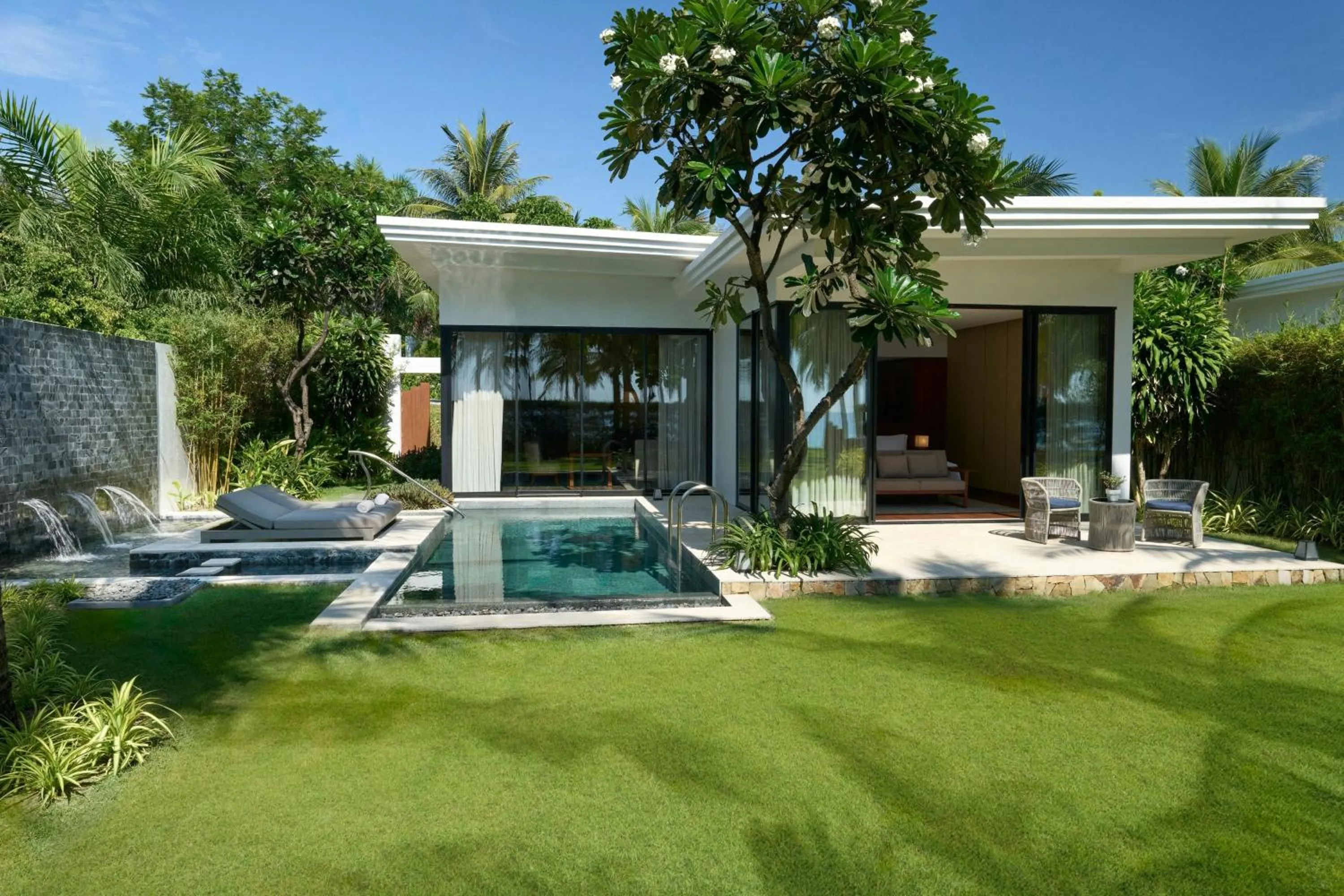 Swimming pool in JW Marriott Cam Ranh Bay Resort & Spa