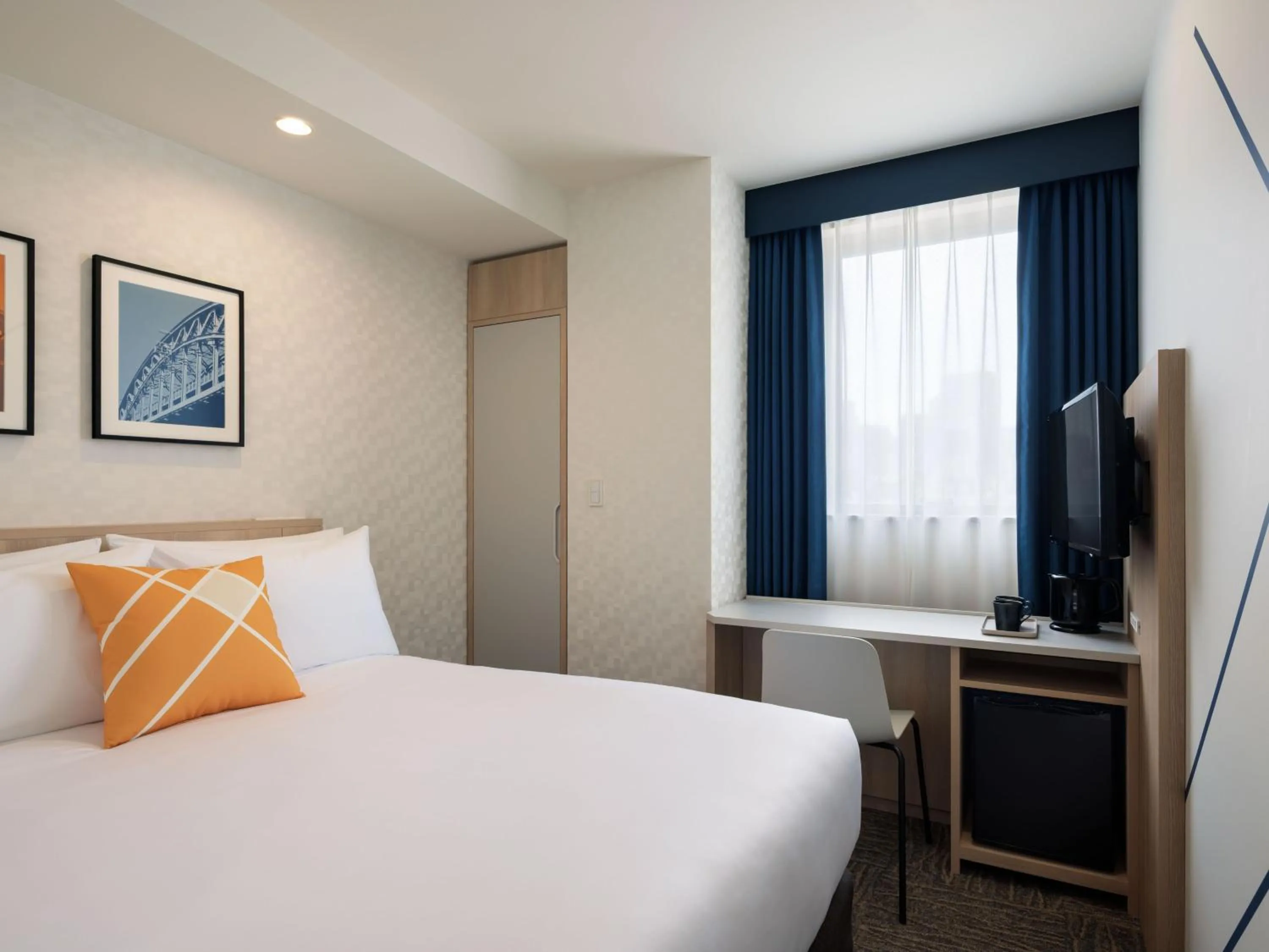 Photo of the whole room, Bed in Four Points Flex by Sheraton Tokyo Higashi Kanda