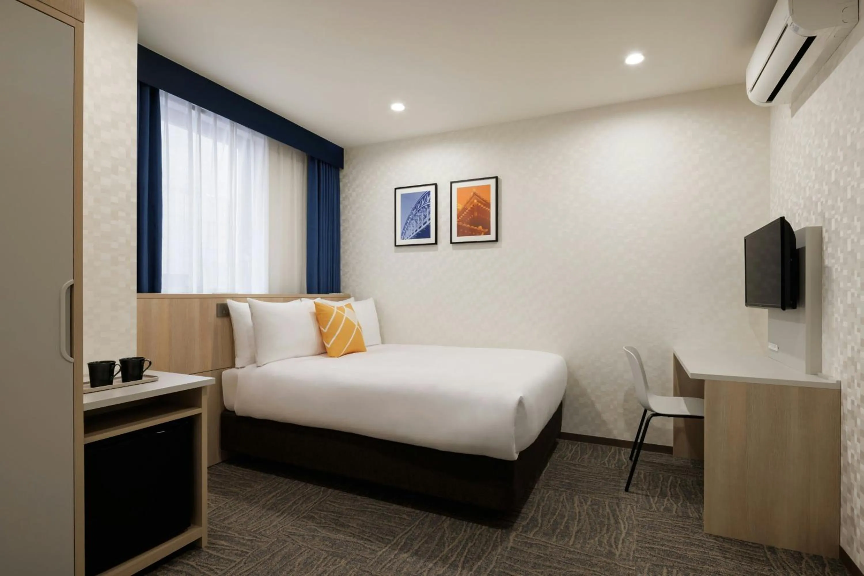 Photo of the whole room, Bed in Four Points Flex by Sheraton Tokyo Higashi Kanda