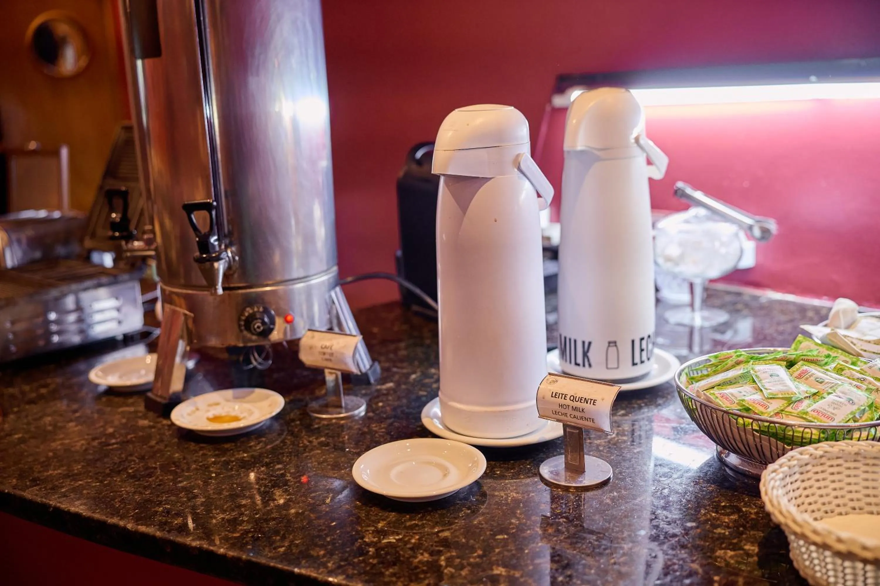Breakfast in South American Copacabana Hotel