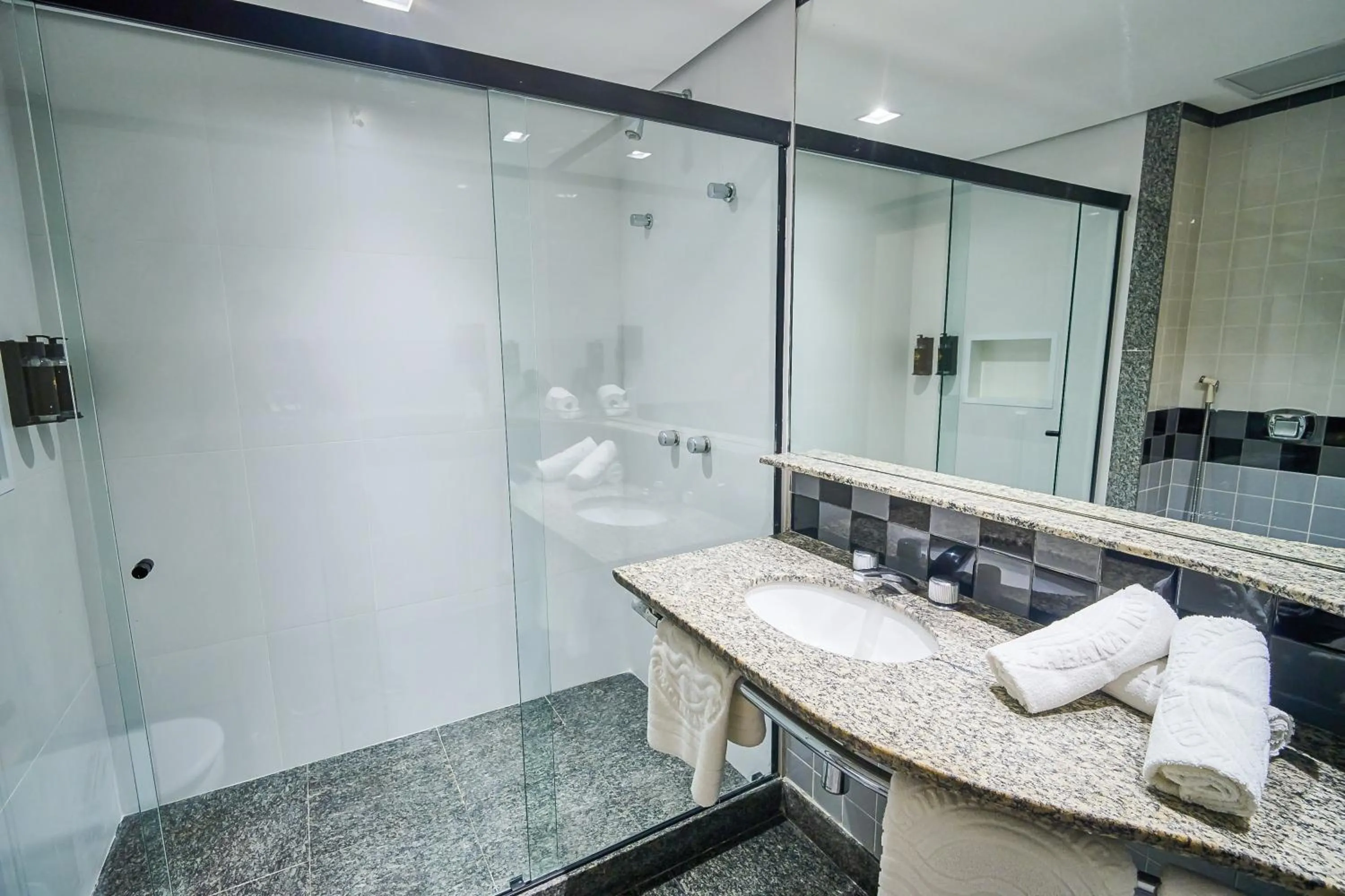 Bathroom in South American Copacabana Hotel