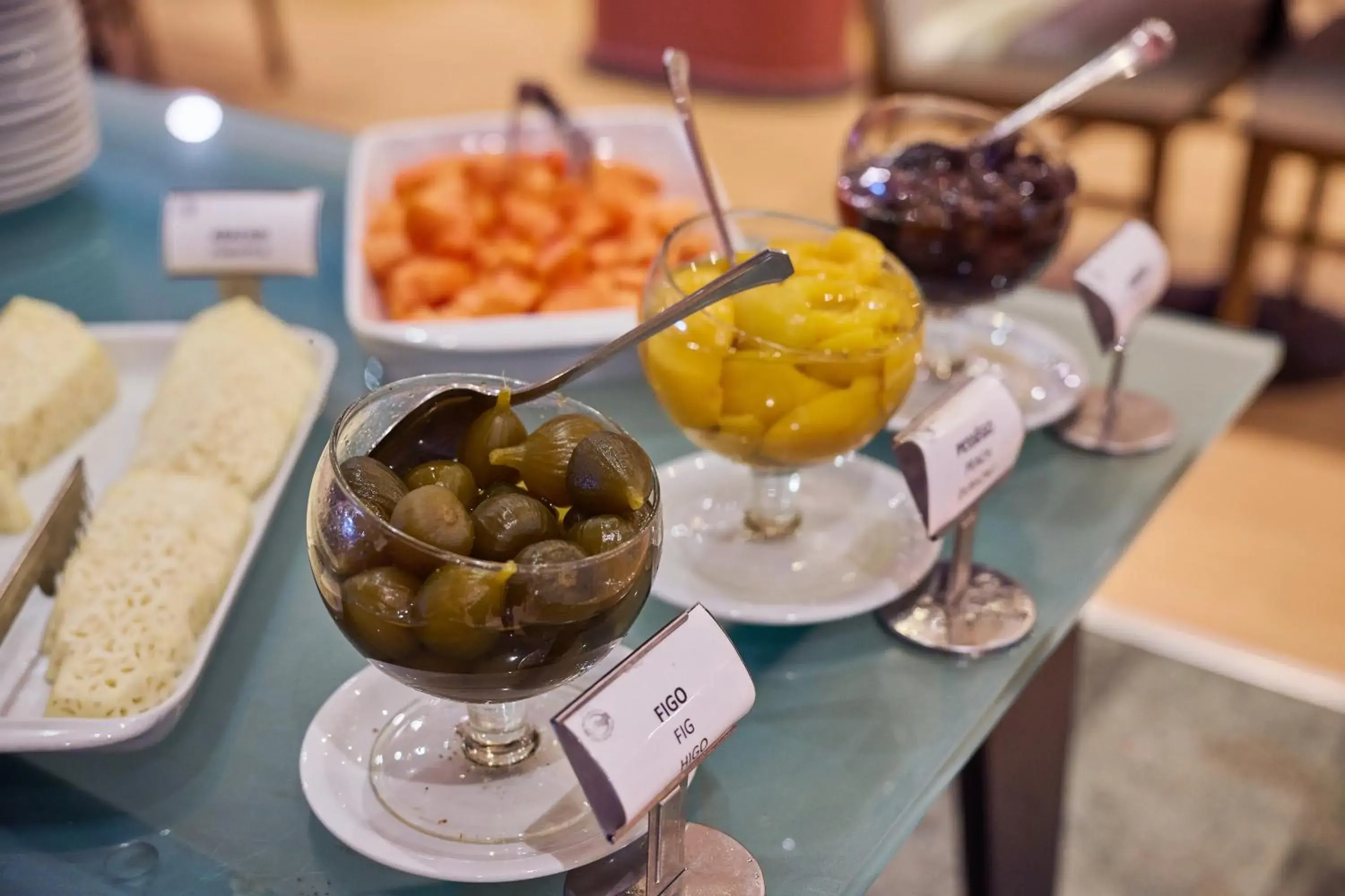 Breakfast in South American Copacabana Hotel Breakfast in South American Copacabana Hotel