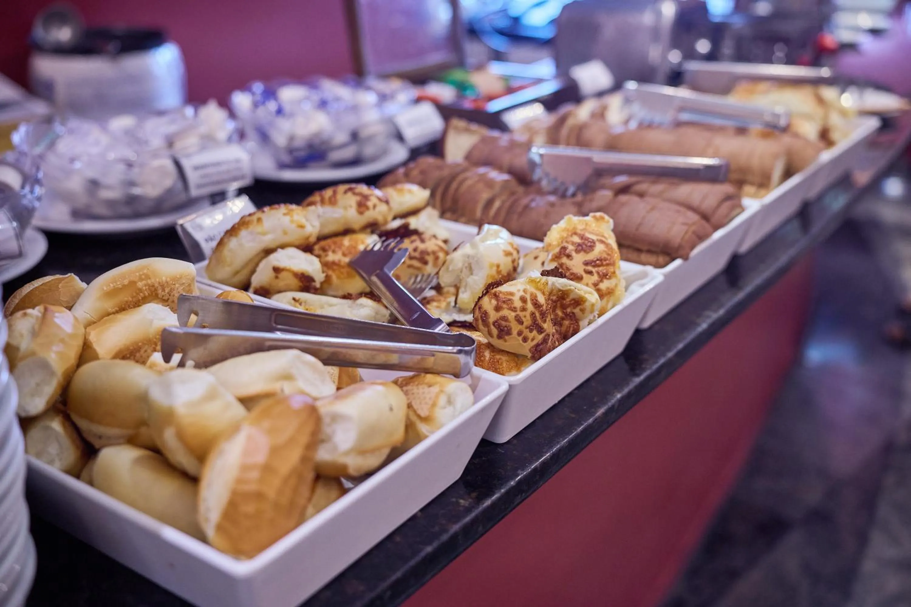 Breakfast in South American Copacabana Hotel