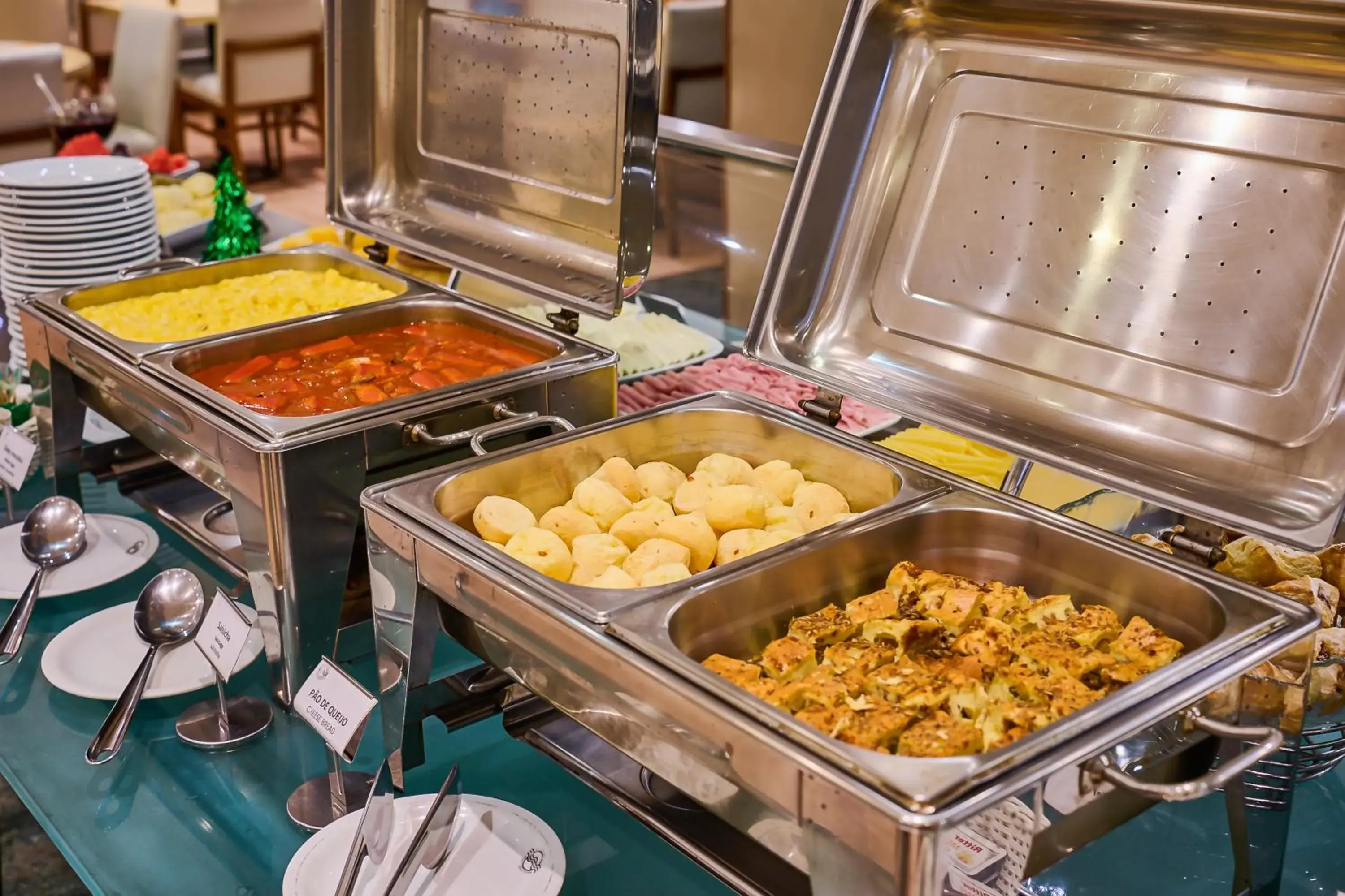 Breakfast in South American Copacabana Hotel Breakfast in South American Copacabana Hotel