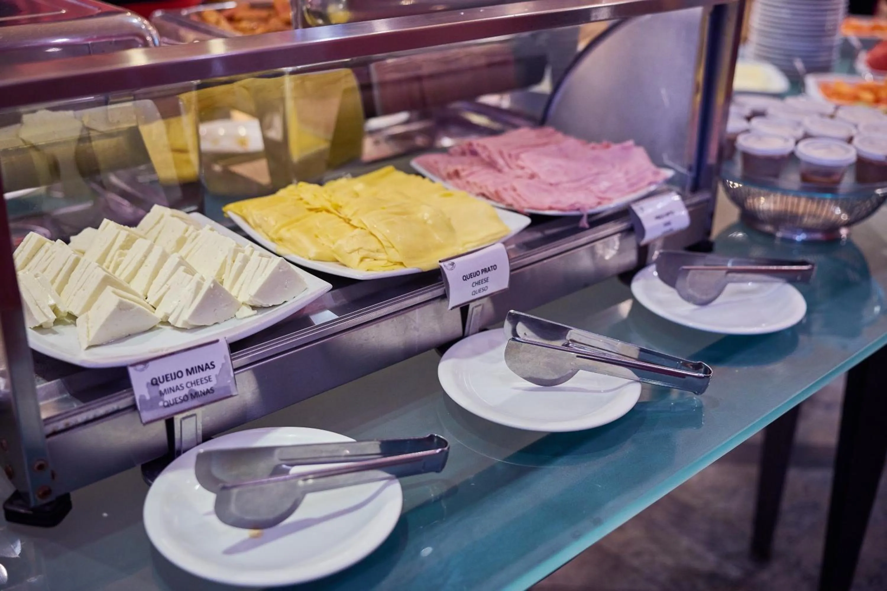 Breakfast in South American Copacabana Hotel