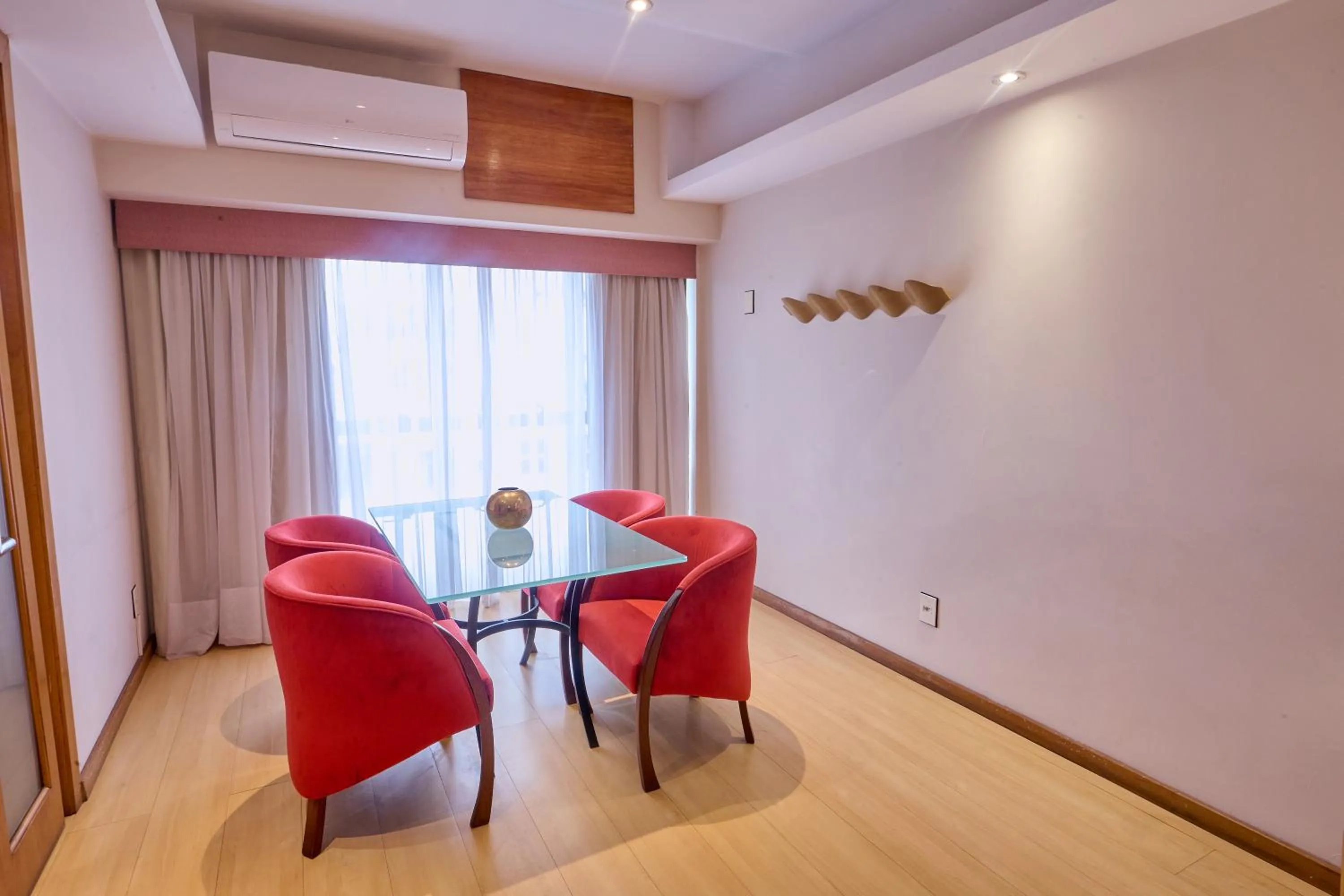 Living room in South American Copacabana Hotel