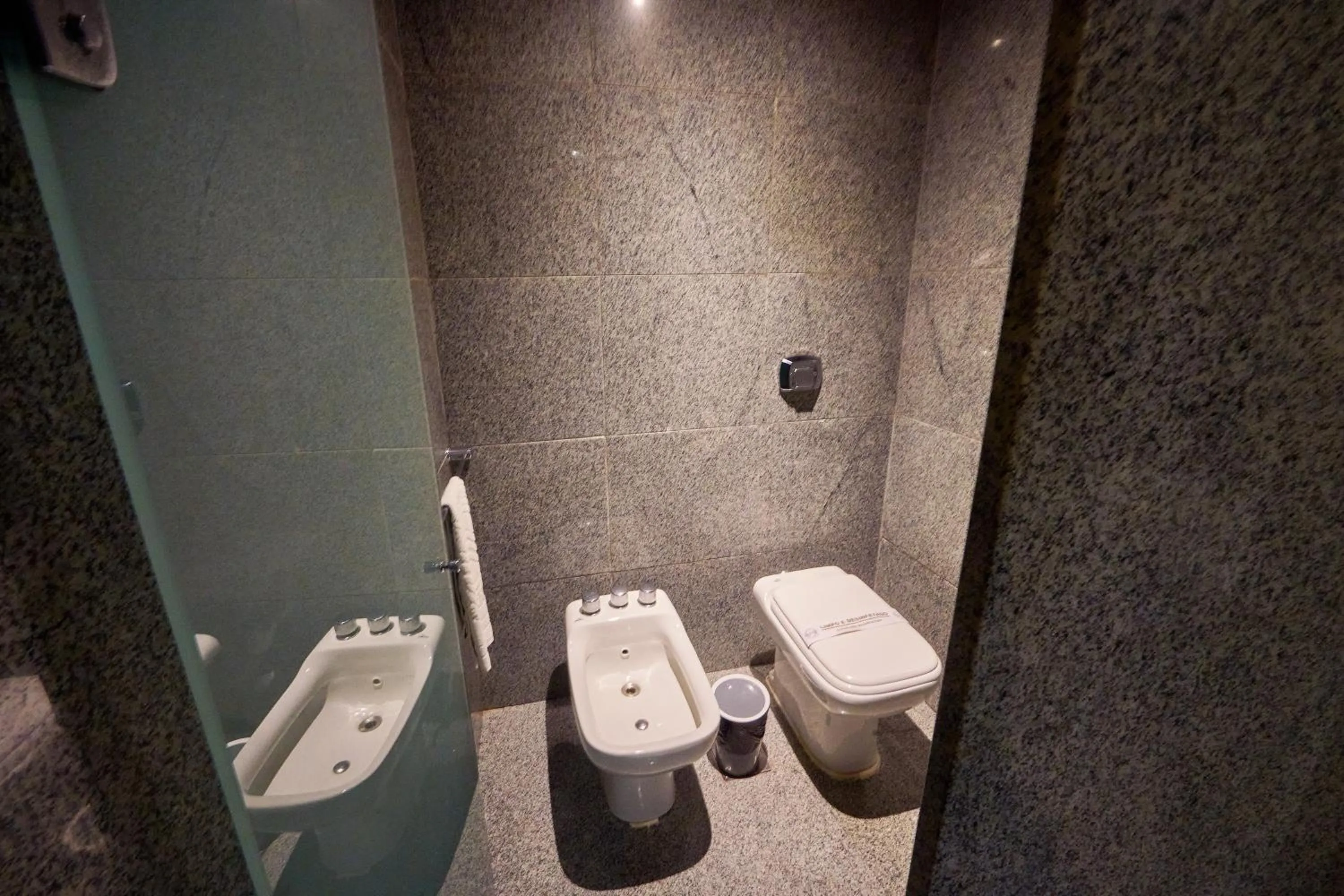 Bathroom in South American Copacabana Hotel