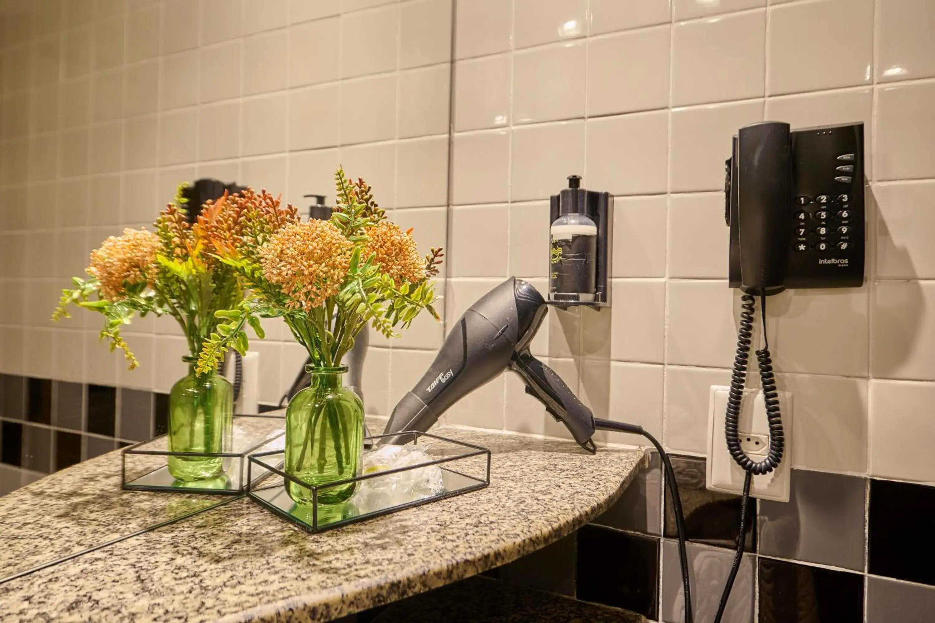 Bathroom in South American Copacabana Hotel Bathroom in South American Copacabana Hotel