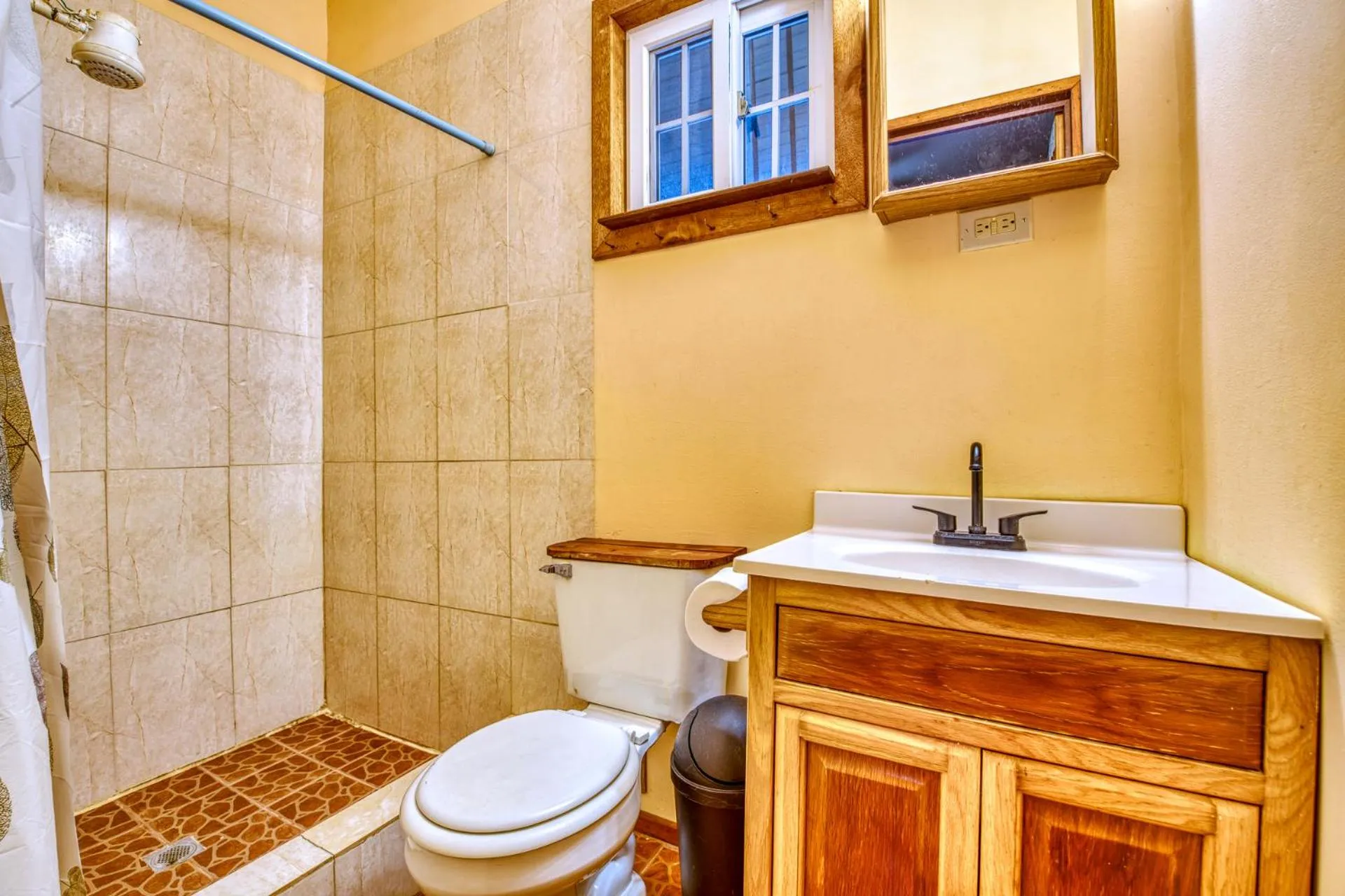 Shower in Saigon Bay Bed & Breakfast