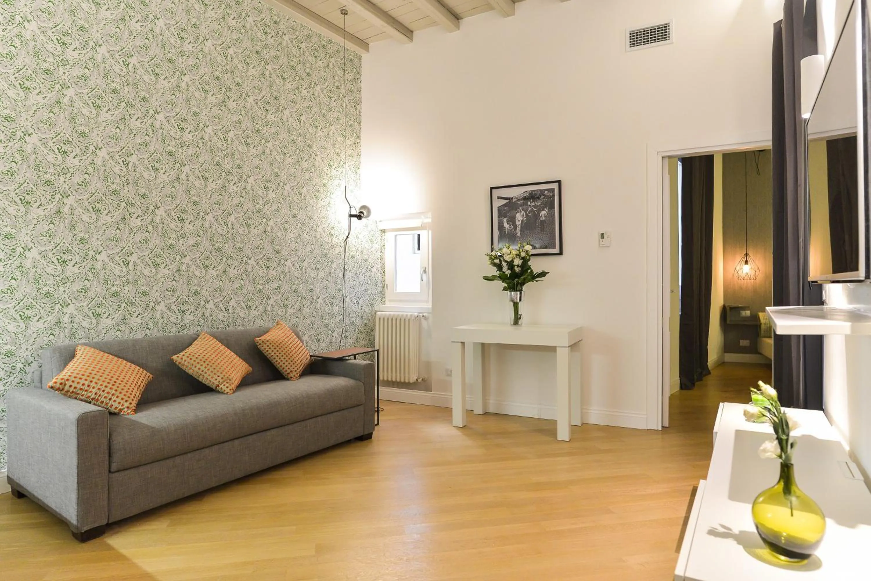 Communal lounge/ TV room in EVE Luxury Apartments Pantheon