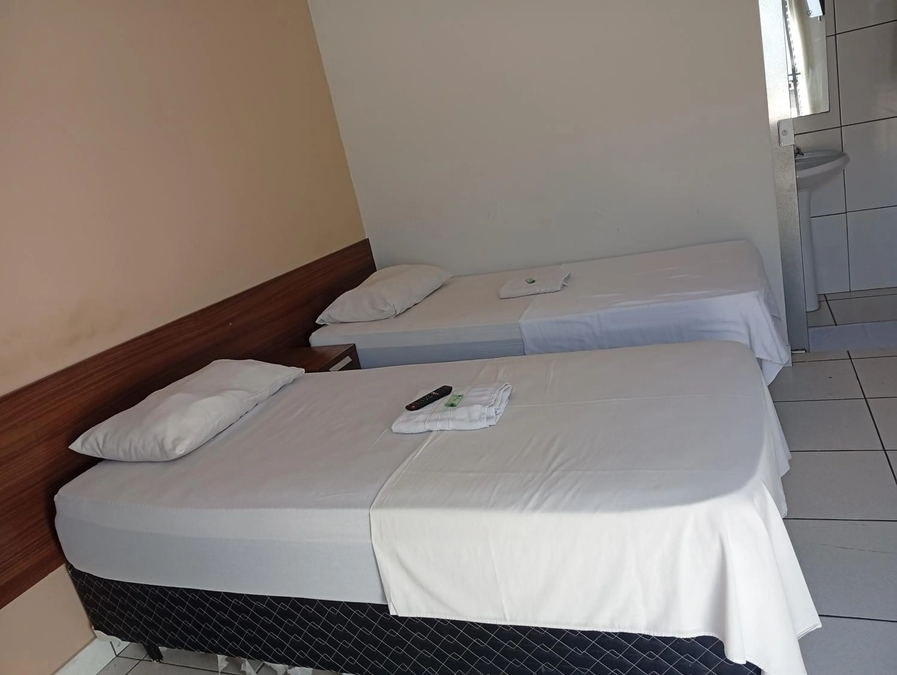 Bed in Hotel Castro Alves Norte