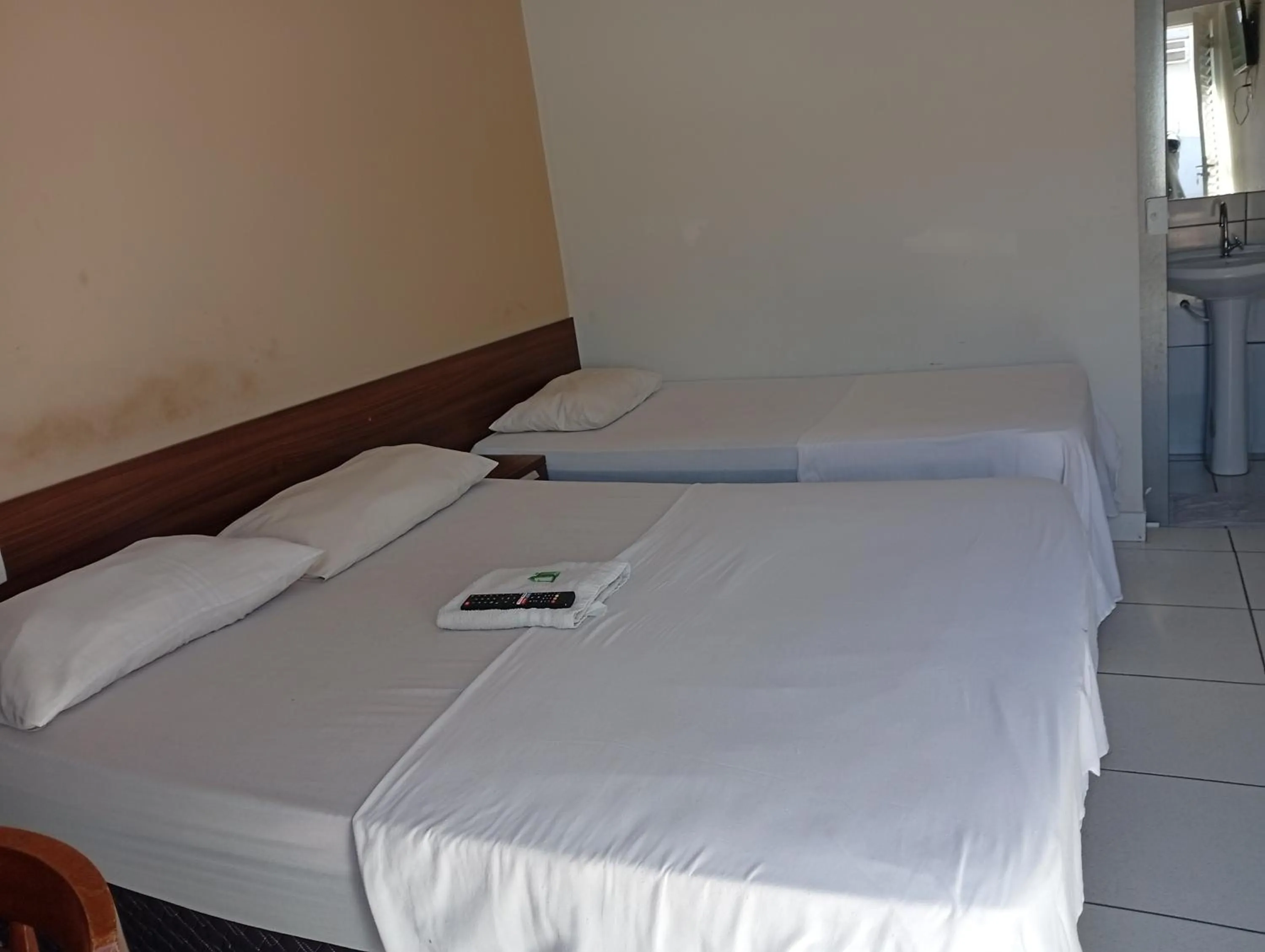 Bed in Hotel Castro Alves Norte