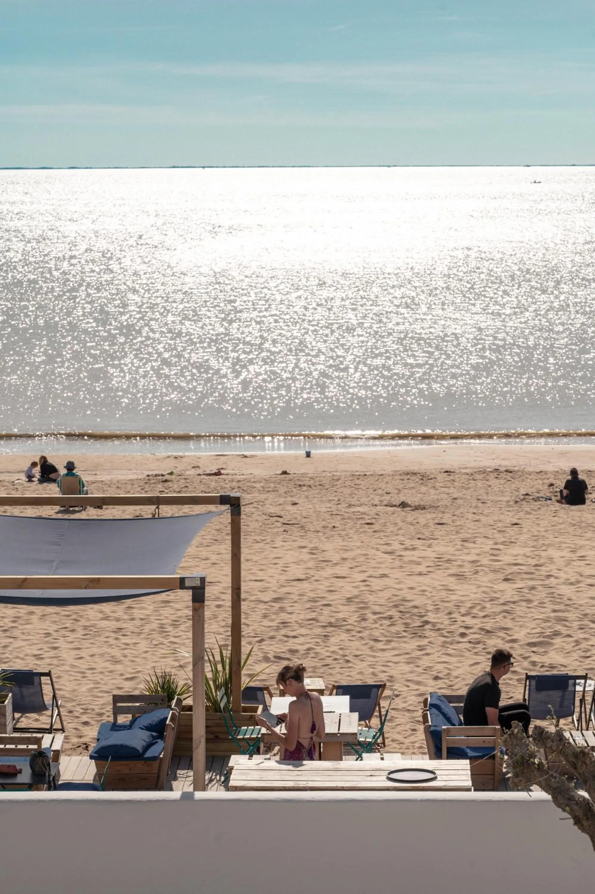 View (from property/room) in Hôtel Le Rivage vue sur mer - Châtelaillon-plage