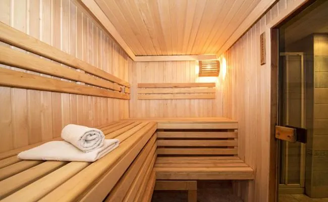 Sauna in Hôtel Le Rivage vue sur mer - Châtelaillon-plage