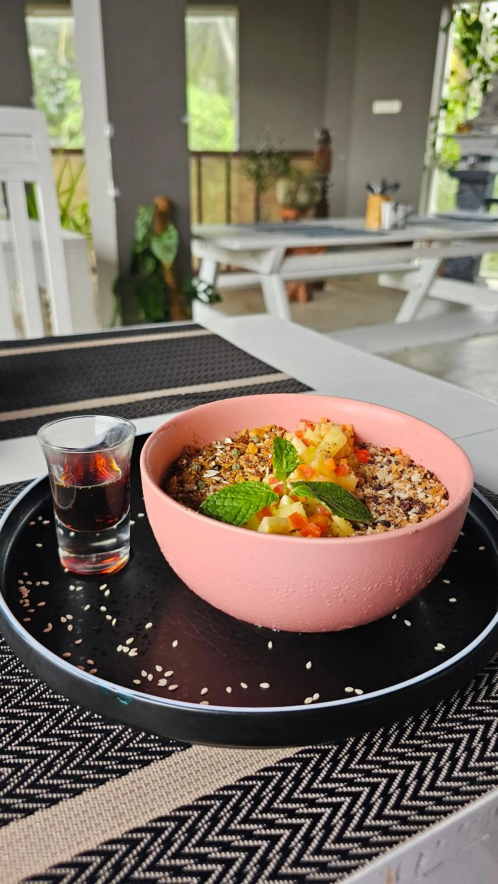 Breakfast in Hotel Good Life Unawatuna