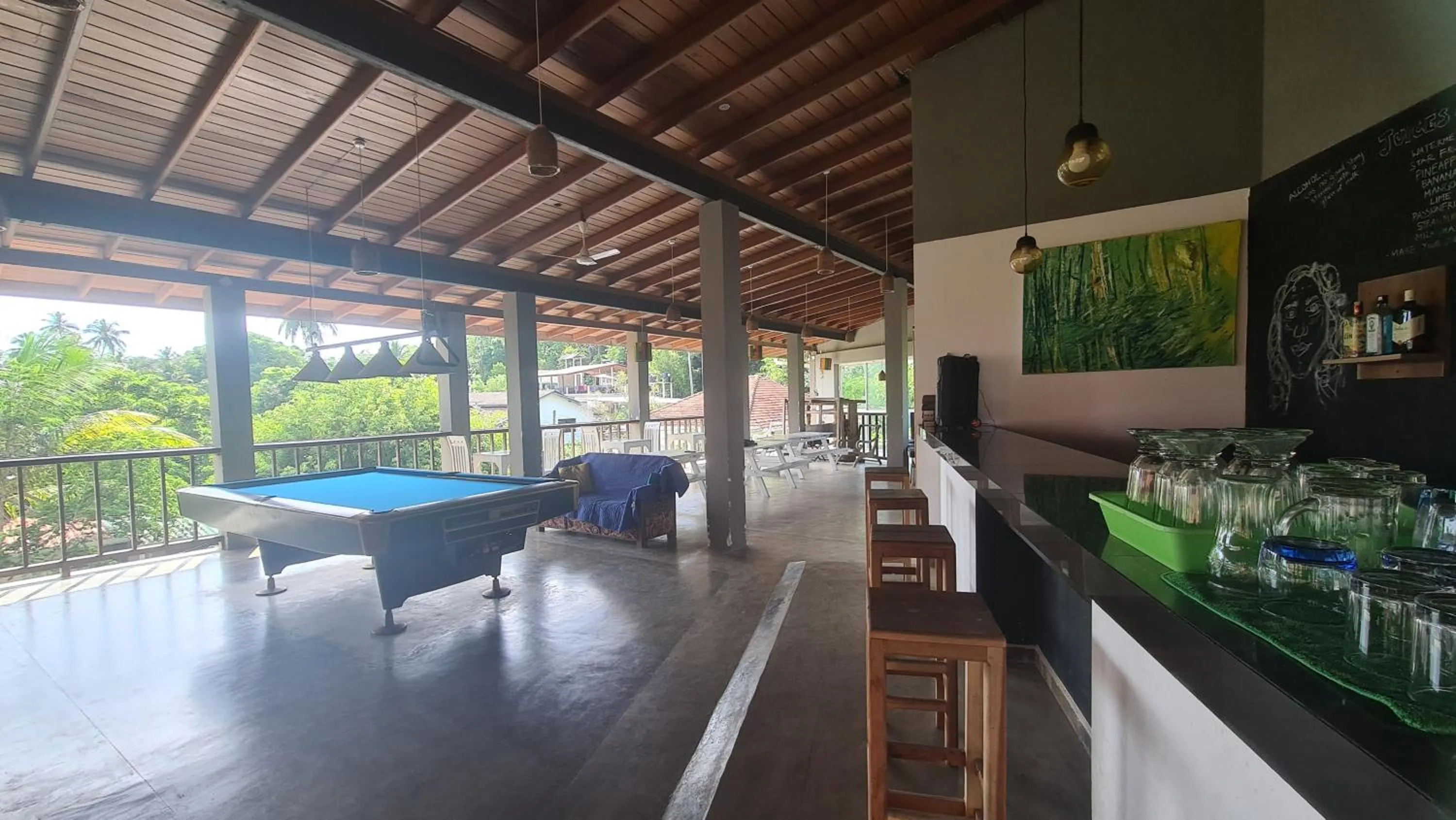 Billiard in Hotel Good Life Unawatuna