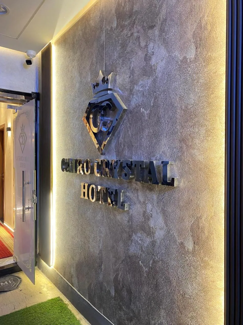Facade/entrance in Cairo Crystal Hotel