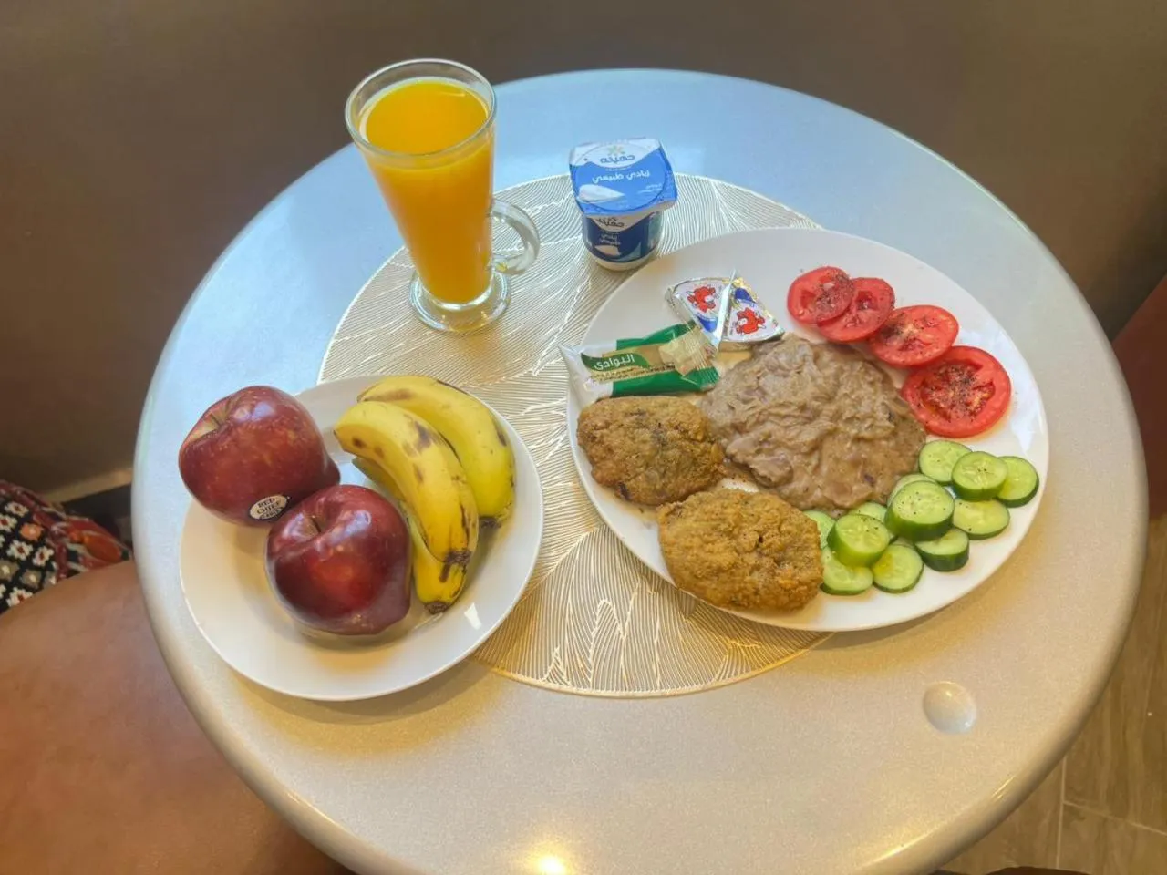 Breakfast in Cairo Crystal Hotel