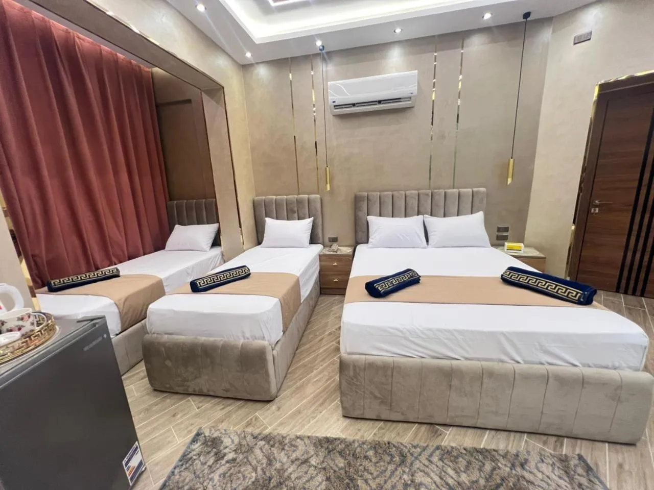 Coffee/tea facilities, Bed in Cairo Crystal Hotel