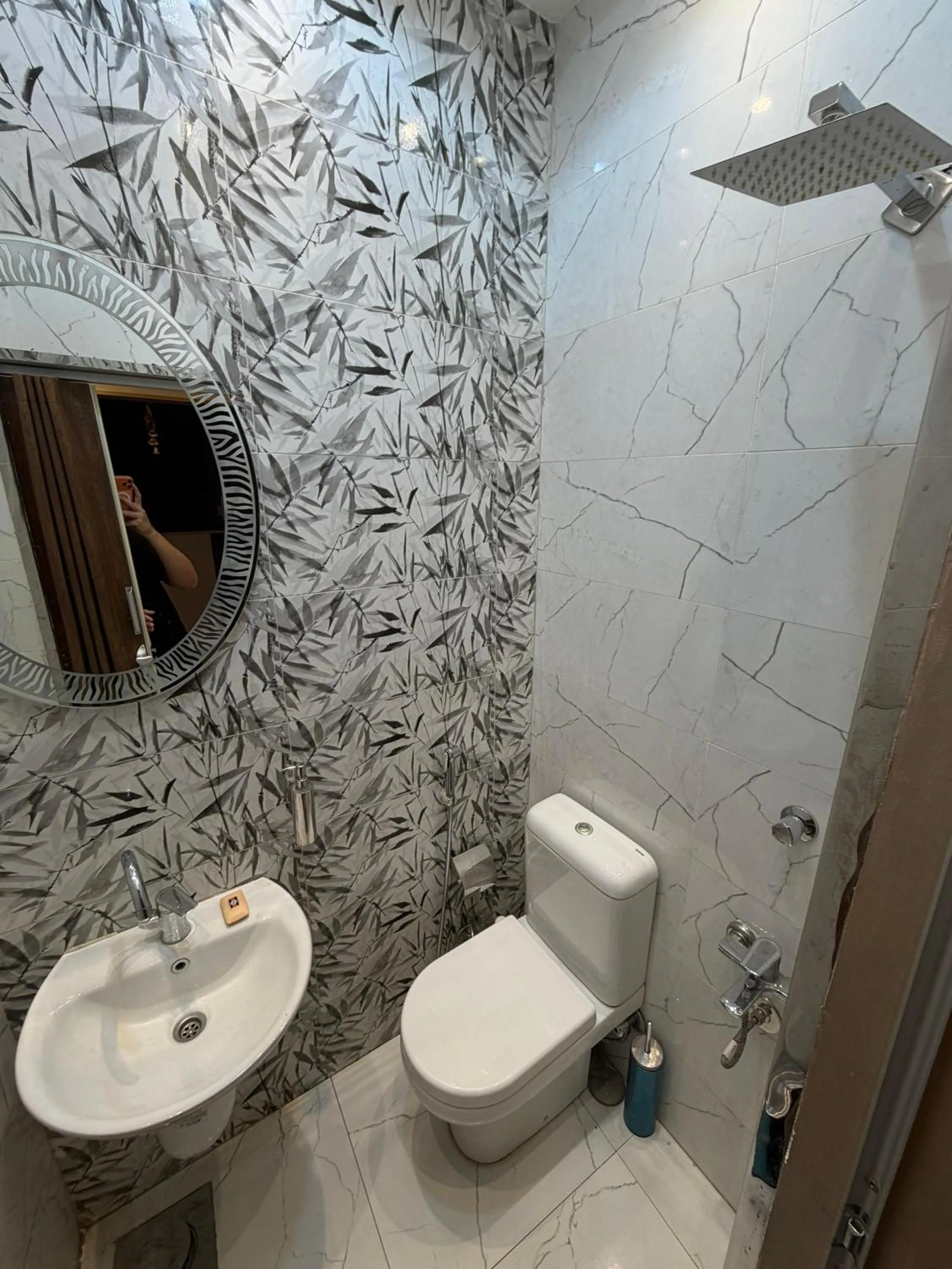 Toilet in Cairo Crystal Hotel