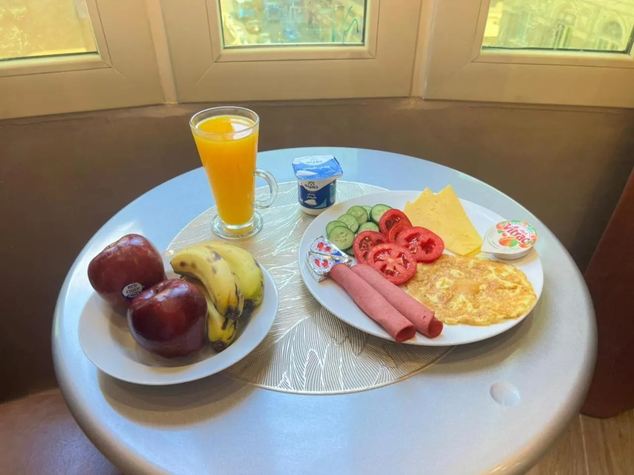 Breakfast in Cairo Crystal Hotel
