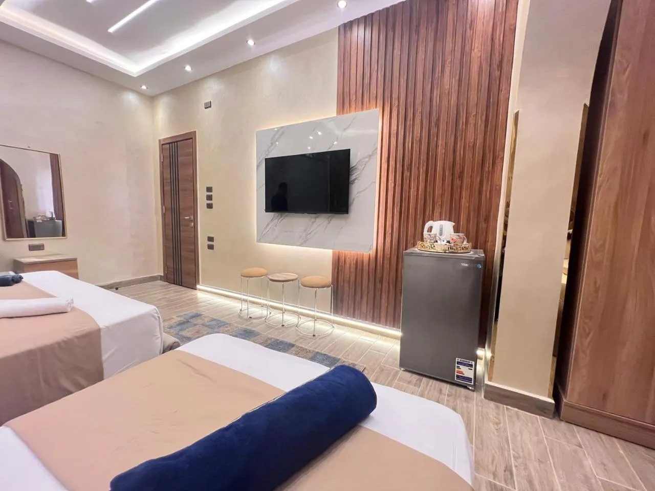 Comfort Quadruple Room - single occupancy in Cairo Crystal Hotel
