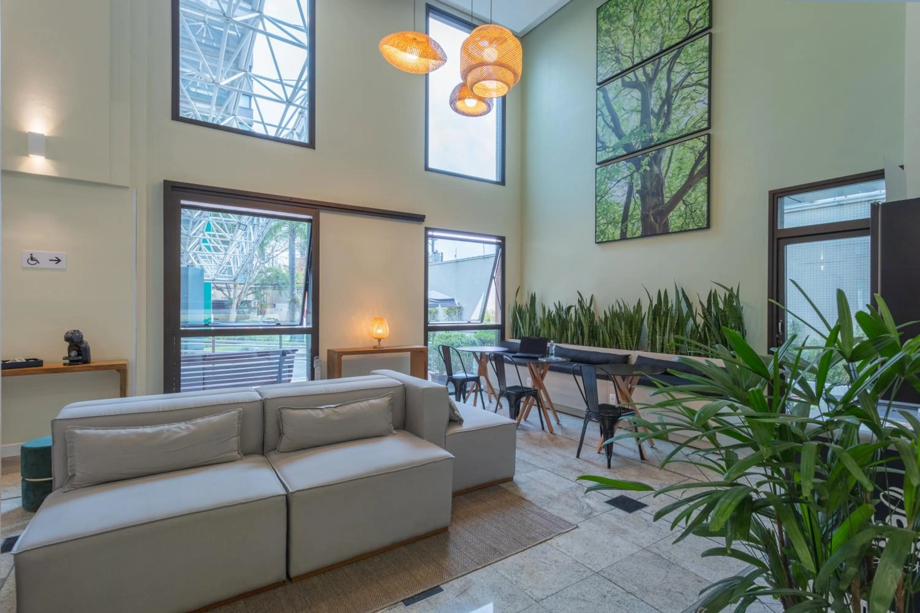 Lobby or reception in Green Place Ibirapuera