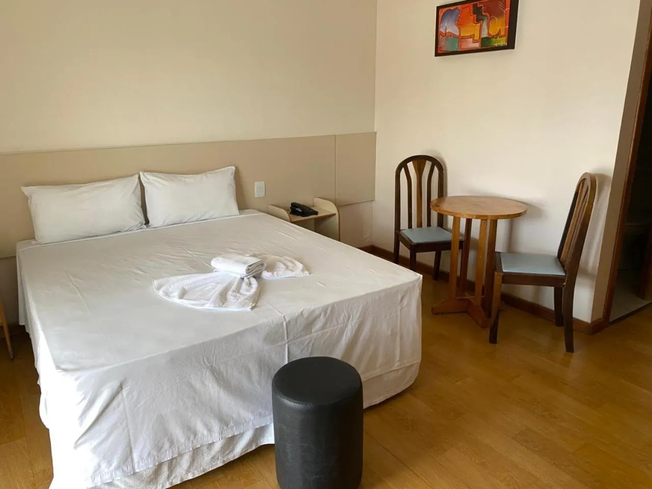 Bed in Vespasiano Hotel Telêmaco Borba