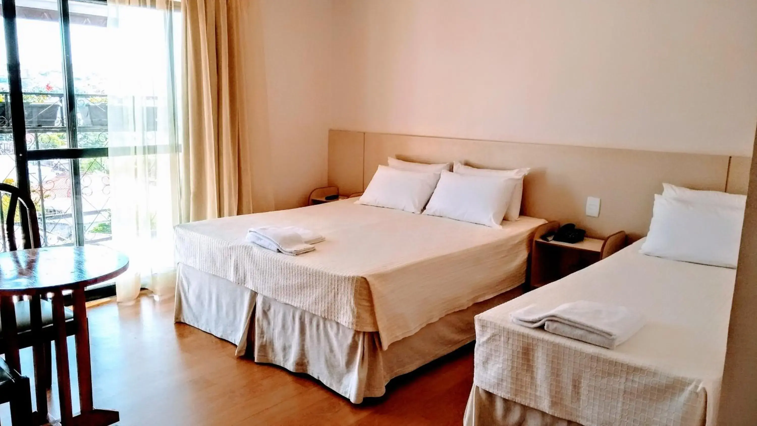 Bed in Vespasiano Hotel Telêmaco Borba Bed in Vespasiano Hotel Telêmaco Borba