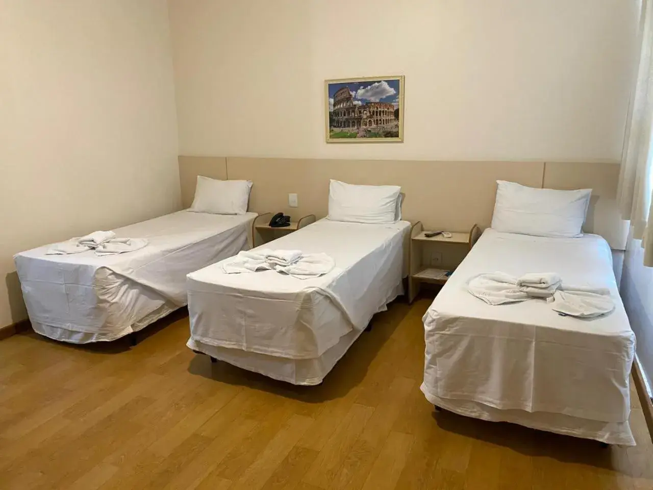 Bed in Vespasiano Hotel Telêmaco Borba Bed in Vespasiano Hotel Telêmaco Borba