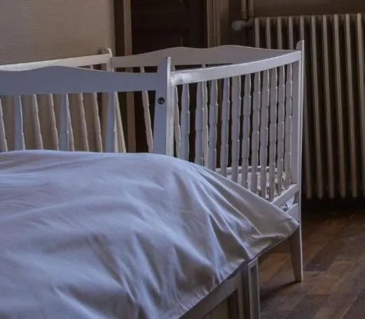 Bed in Château de Planchevienne